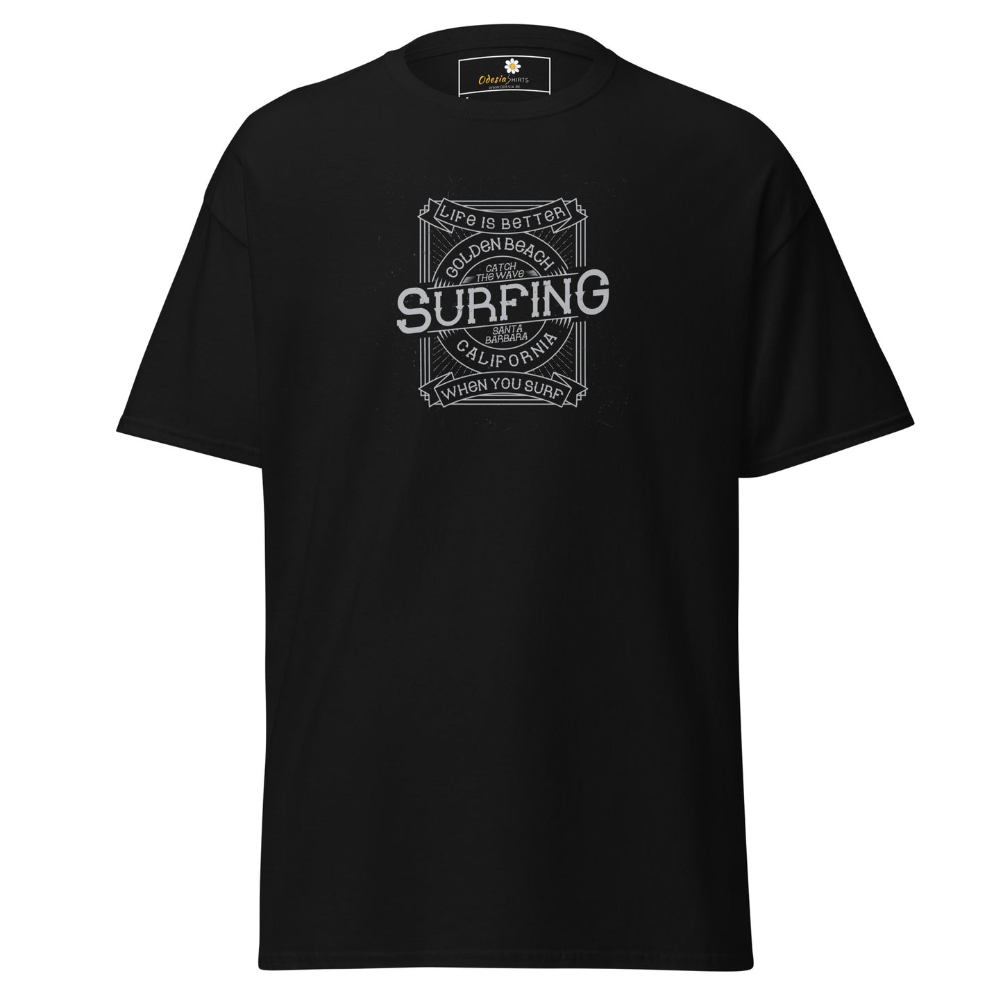 Unisex classic tee - SPORT GOLDEN BEACH SURFING - REGULAR