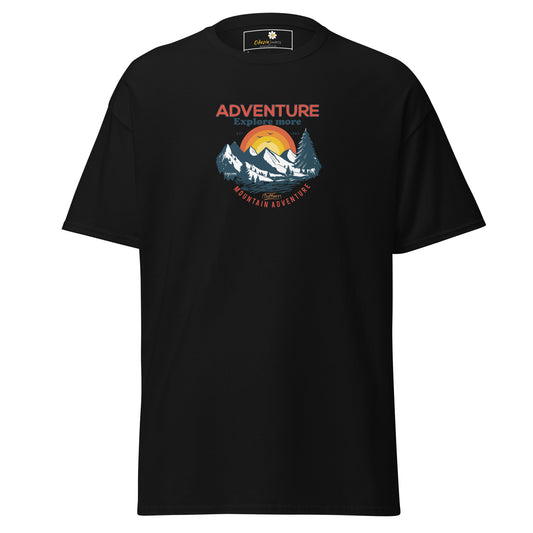 Unisex classic t-shirt - ADVENTURE EXPLORE MORE - REGULAR