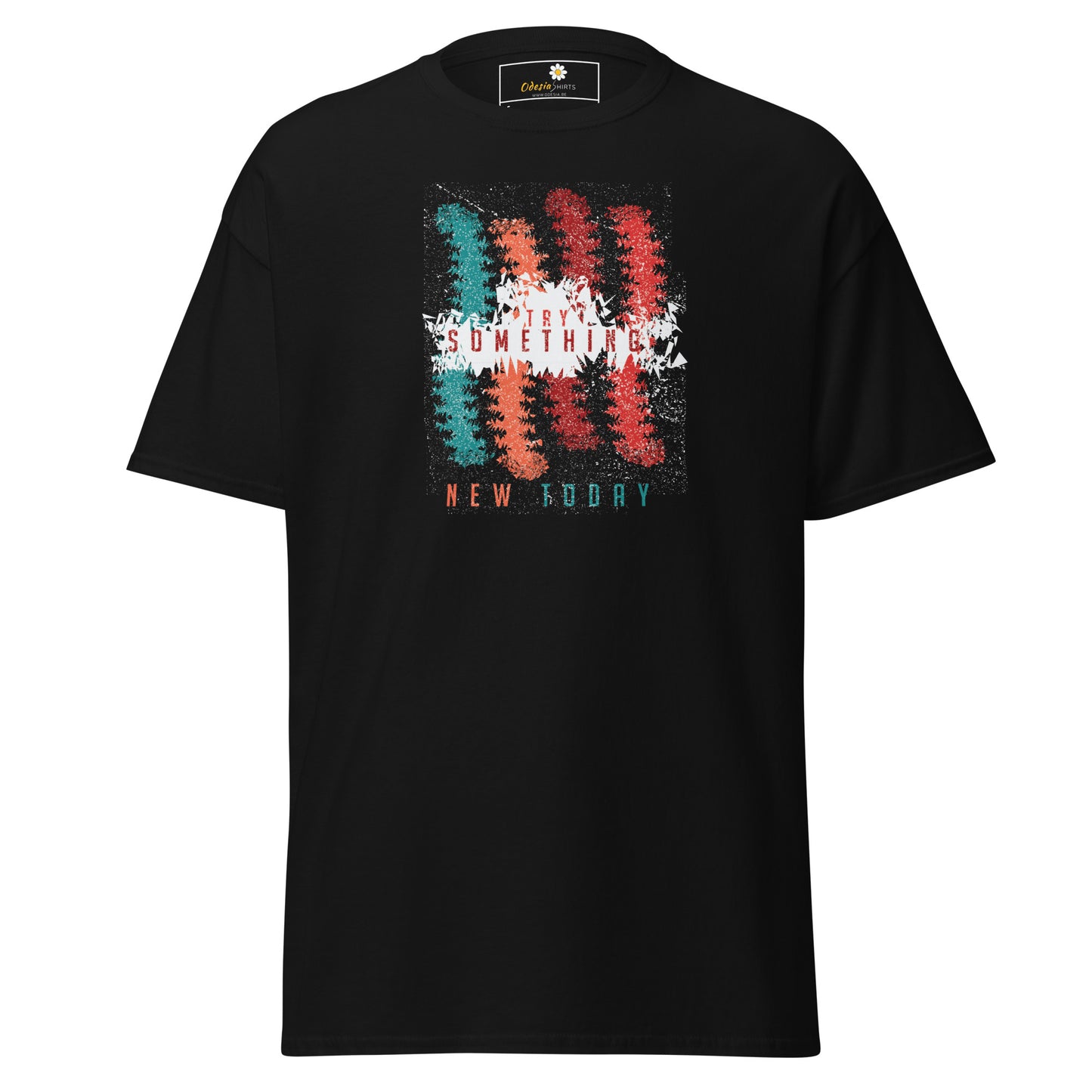 T-shirt classique unisexe - Lignes de couleurs abstraites - Standard