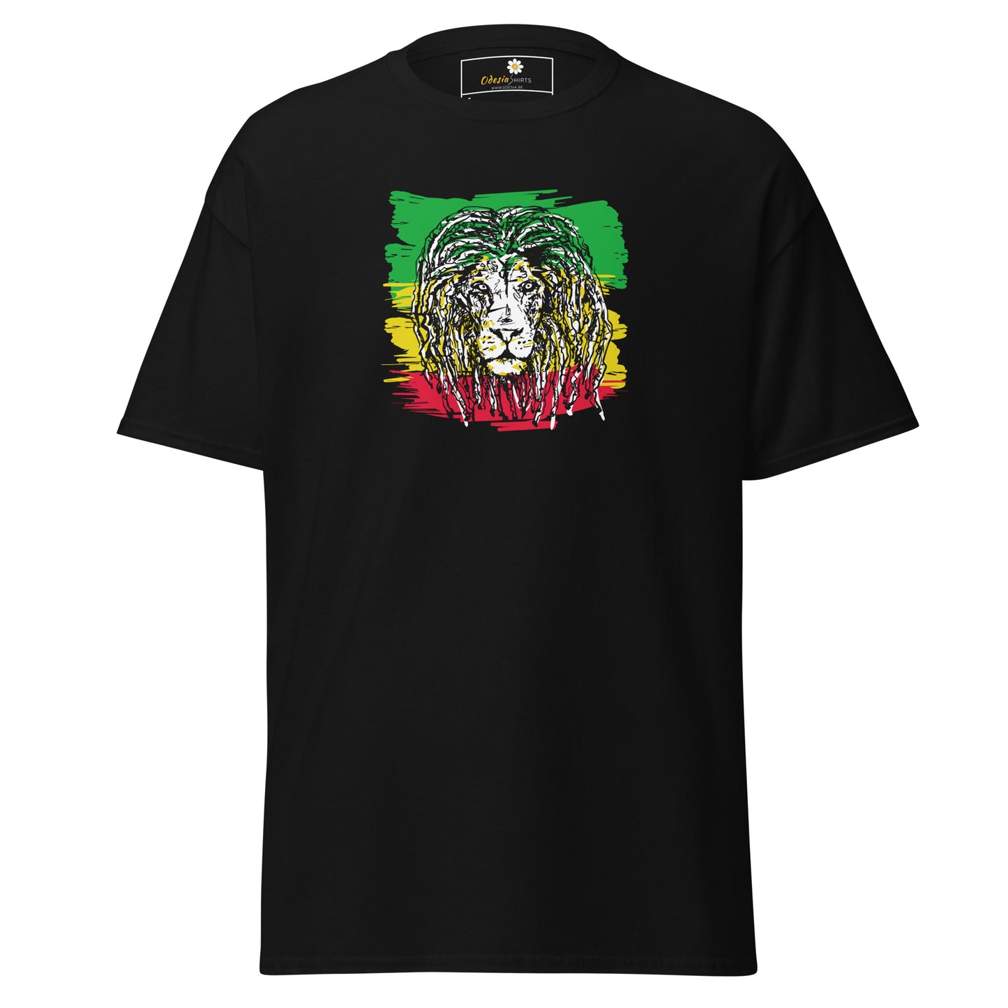 Unisex classic t-shirt - WILD LIFE MUSIC LION REGGAE - REGULAR
