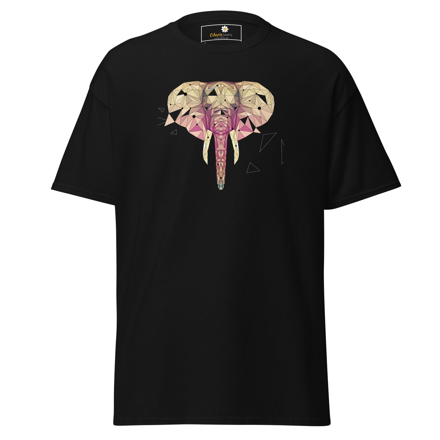 Unisex classic t-shirt - ABSTRACT WILD LIFE ELEPHANT - REGULAR