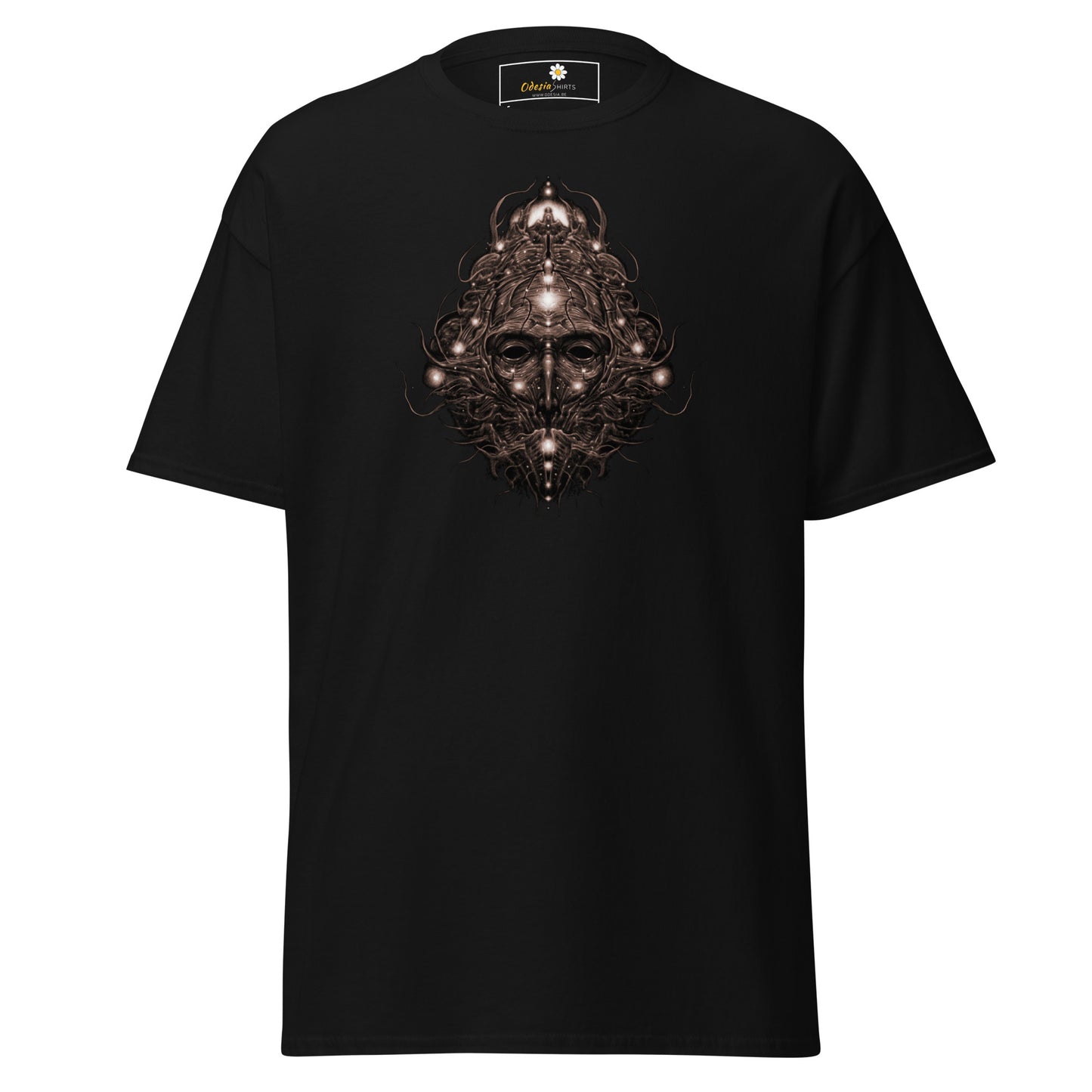 Unisex classic t-shirt - ABSTRACT HUMAN FACE - REGULAR