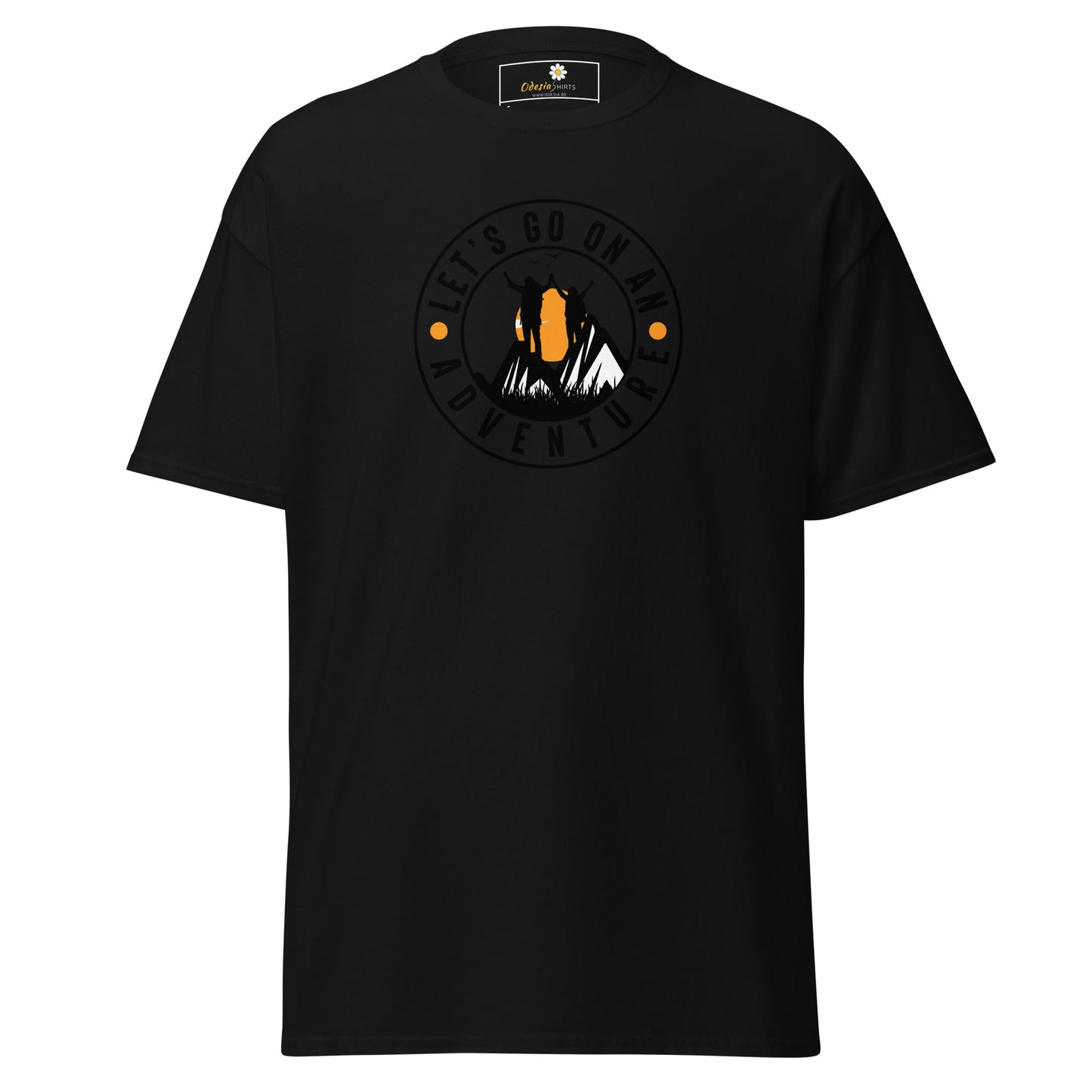 Unisex classic t-shirt - ADVENTURE GO ON - REGULAR
