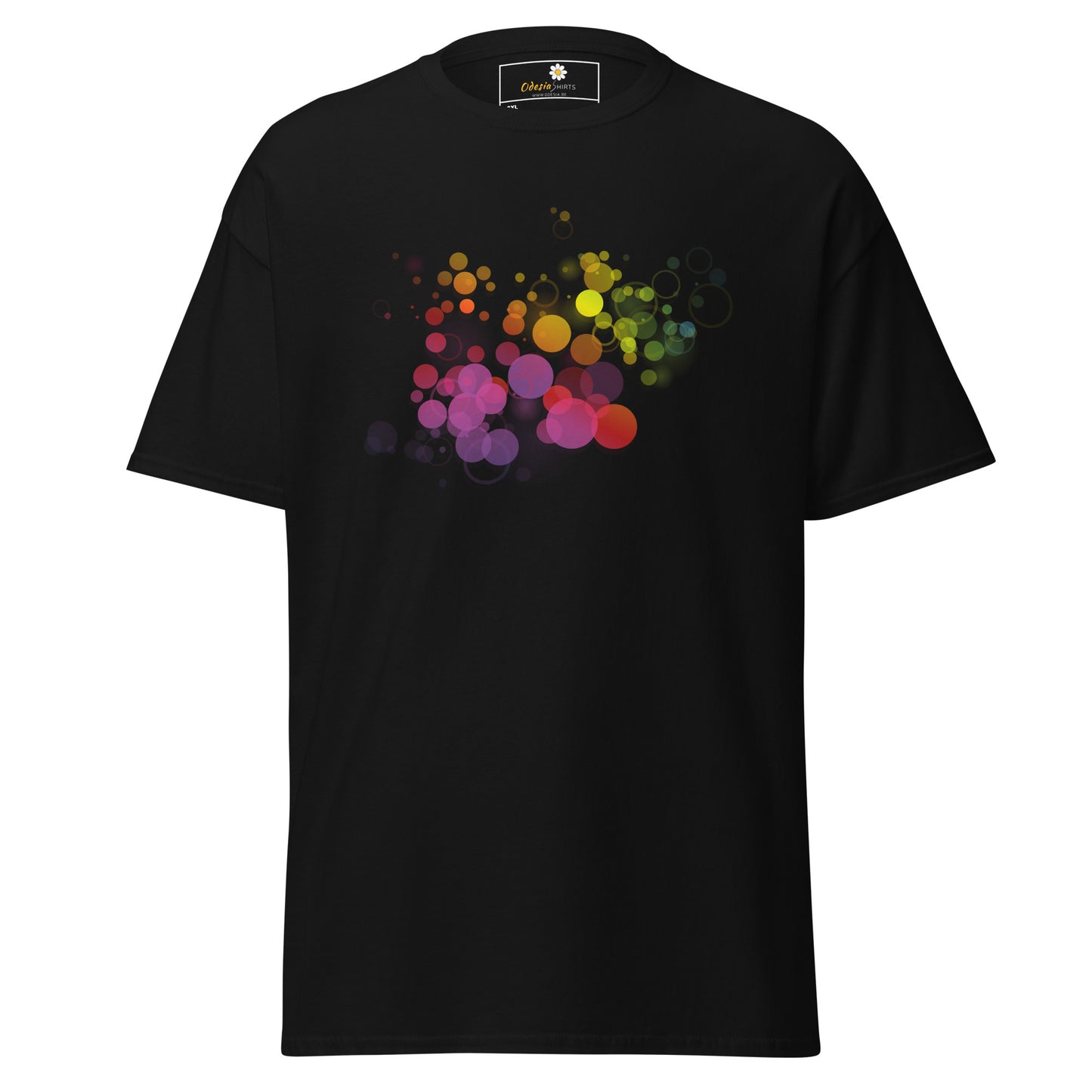 T-shirt classique unisexe - BULLES ABSTRAITES - GRANDES