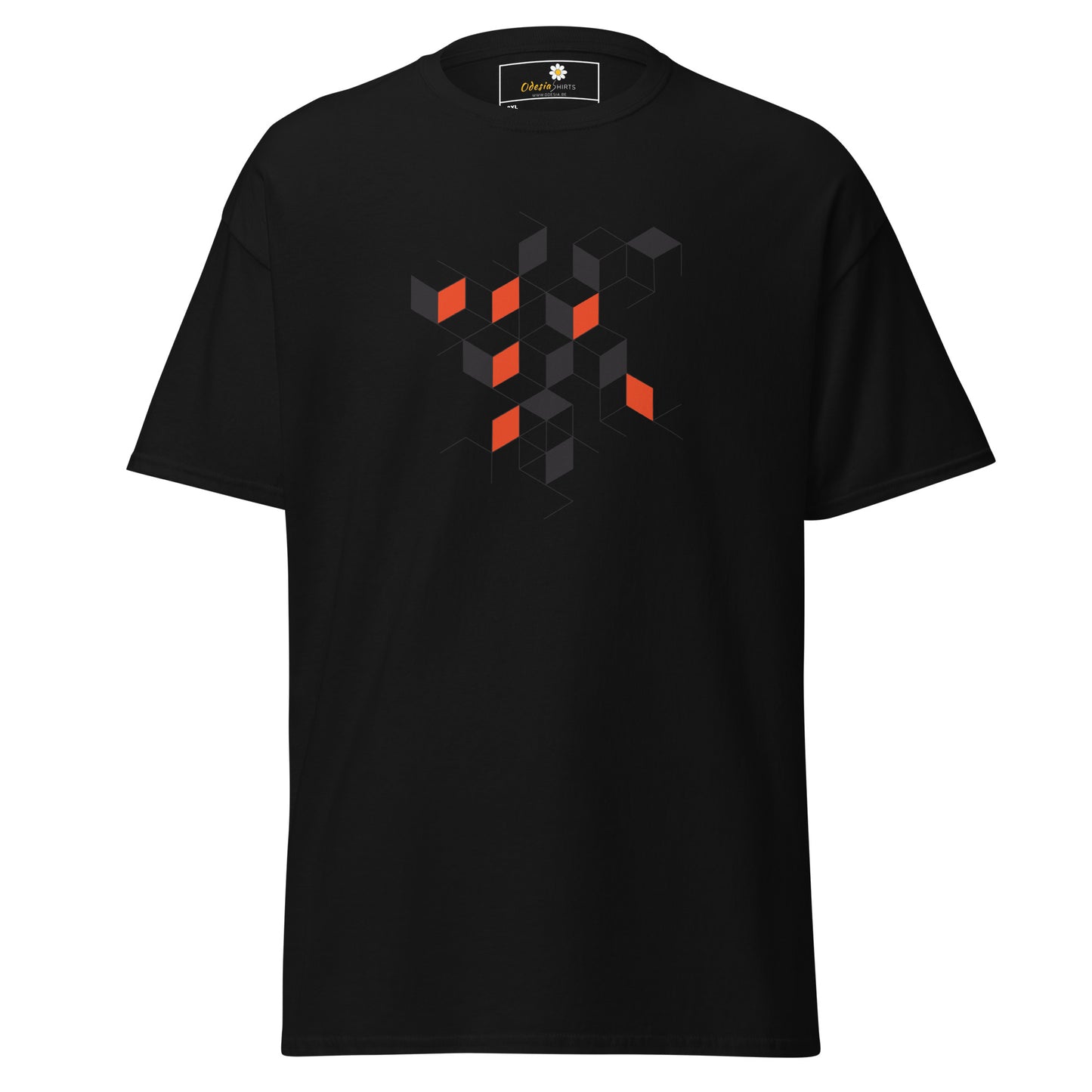 Unisex classic t-shirt - ABSTRACT SQUARES - BIG