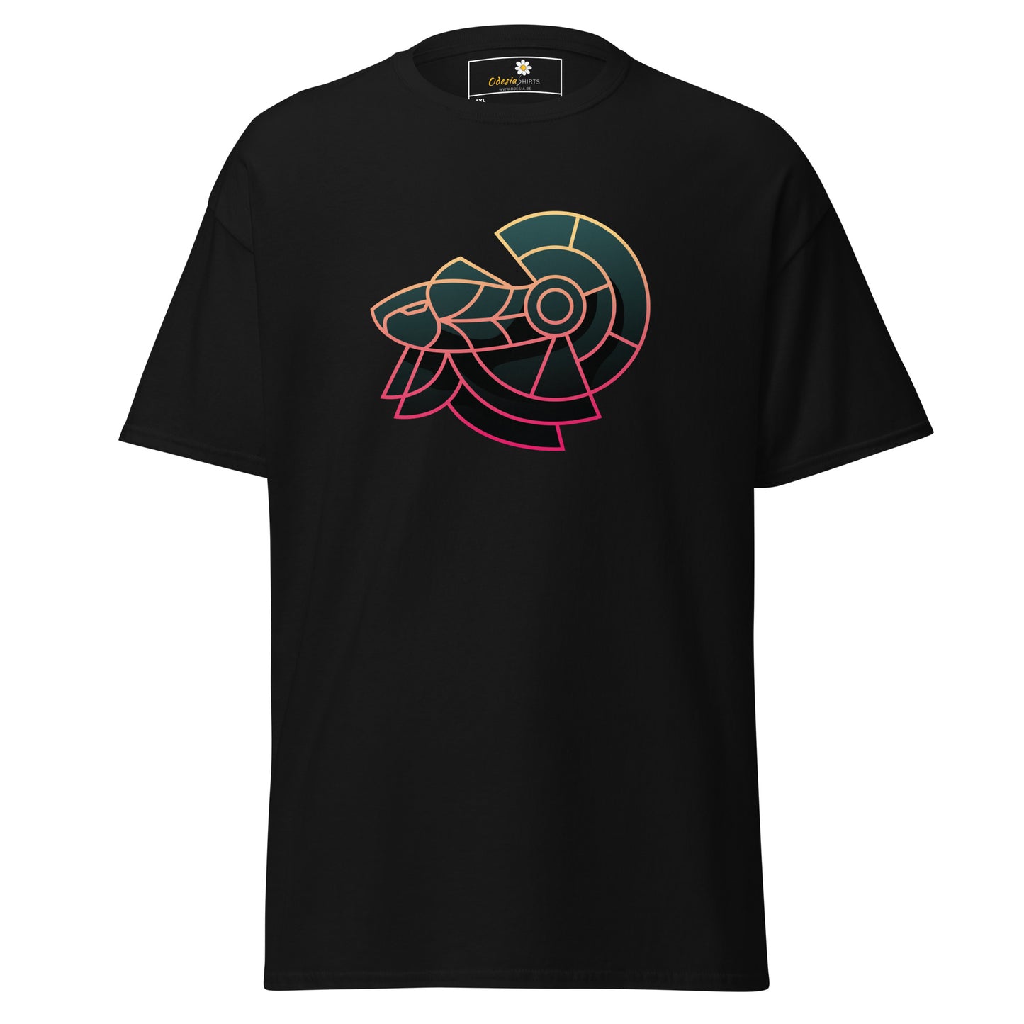 Unisex classic t-shirt - ABSTRACT HERMIT - BIG