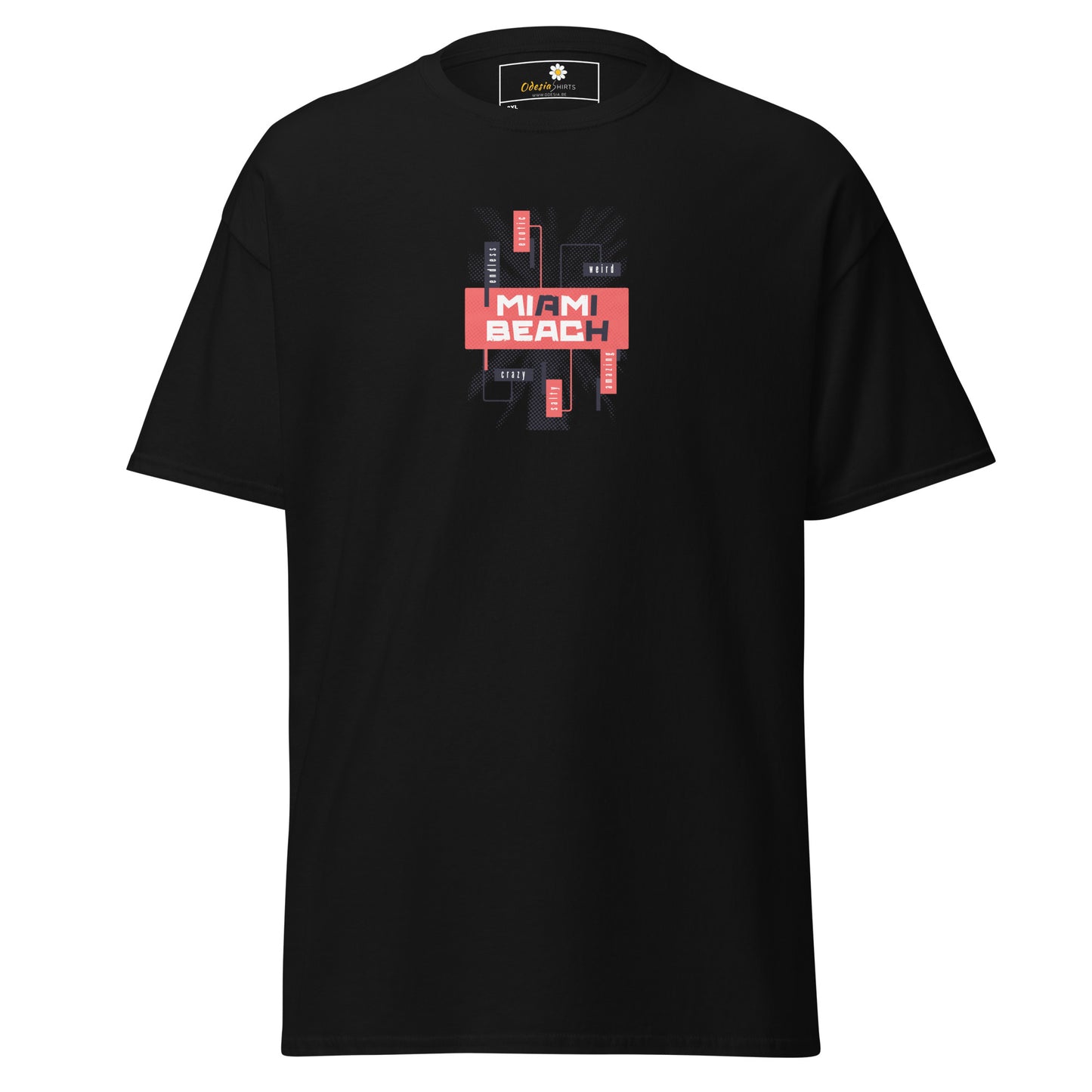 Unisex classic t-shirt - COUNTRY SUMMER MIAMI BEACH - BIG