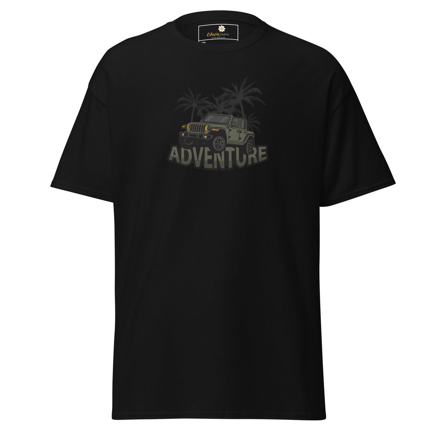 Unisex classic t-shirt - ADVENTURE OFF-ROAD 4x4 - BIG