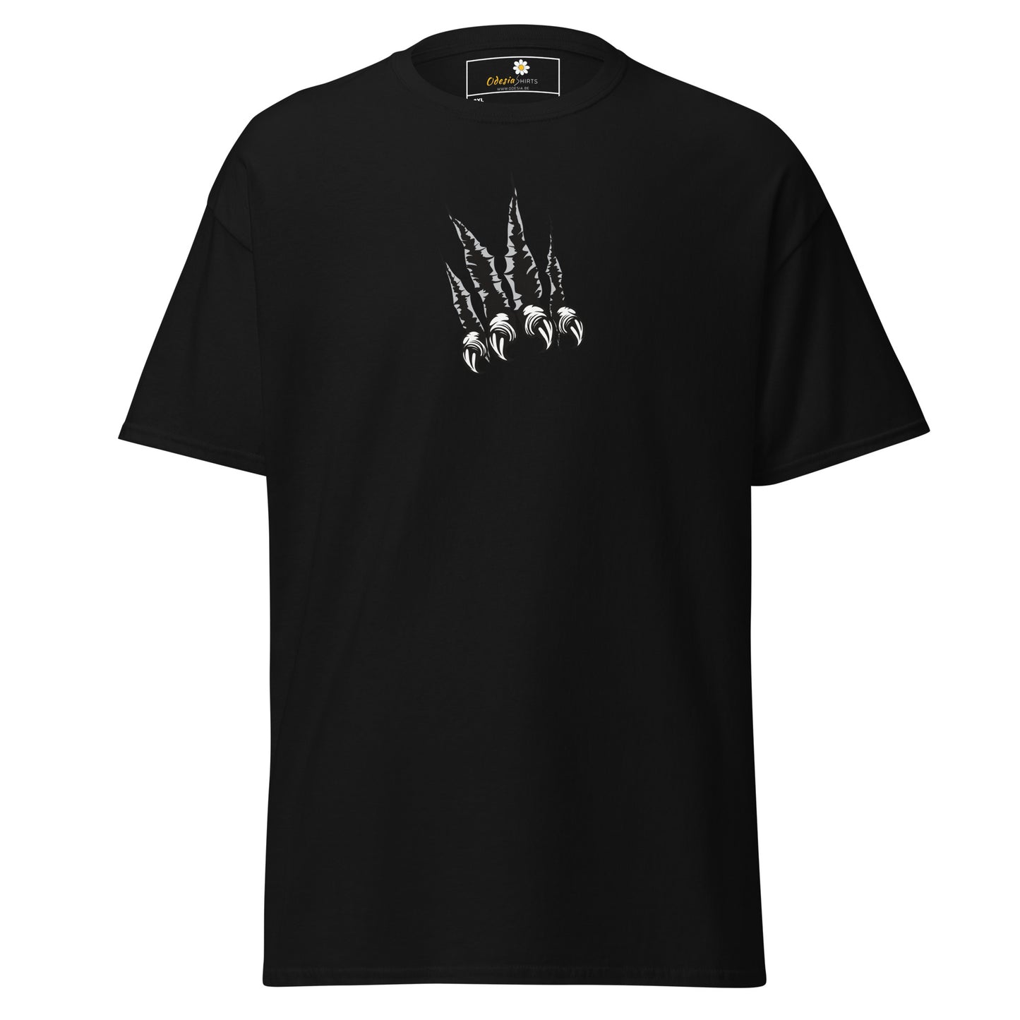 Klassiek heren t-shirt - WILDLIFE CLAWS - GROOT