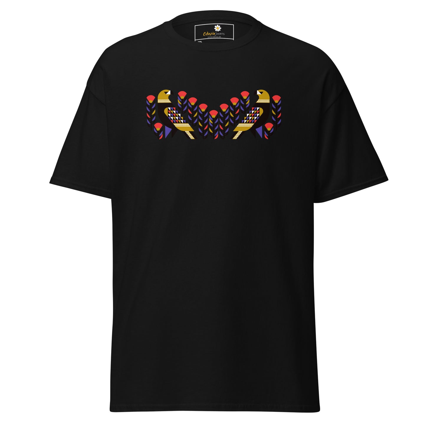 Heren klassiek t-shirt - WILDLIFE PERU BIRDS - GROOT