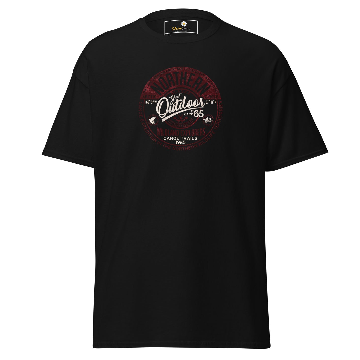 Unisex classic t-shirt - ADVENTURE NORTHERN OUTDOORS - BIG