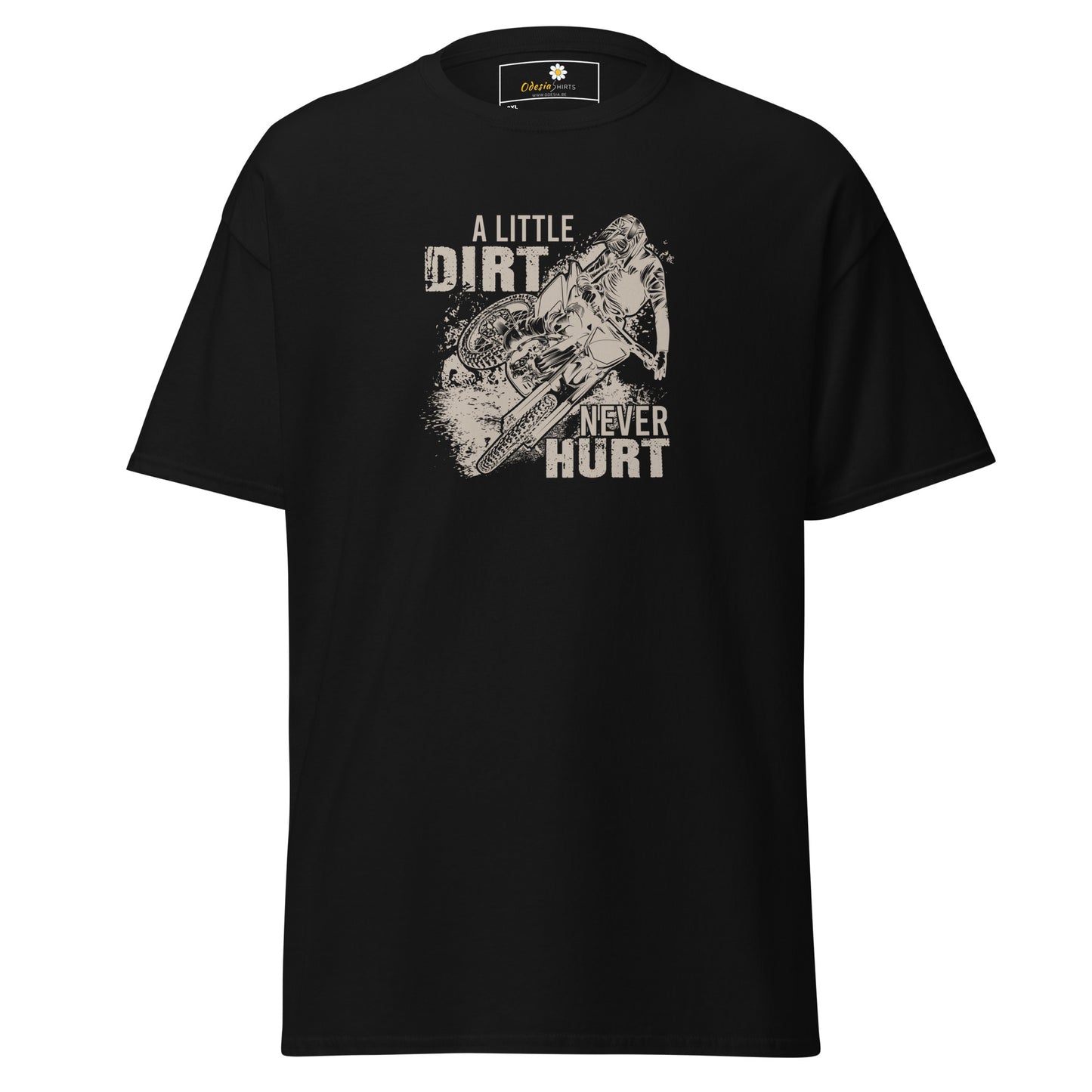Unisex classic t-shirt - ADVENTURE DIRT NEVER HURT - BIG
