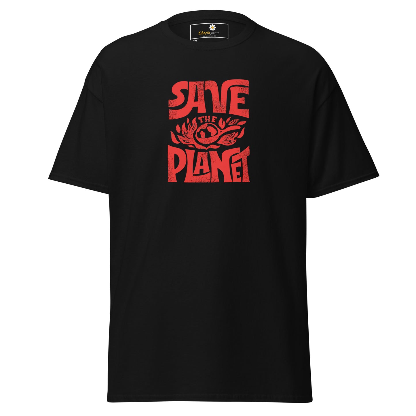 Unisex classic t-shirt - ECOLOGY SAVE THE PLANET - BIG