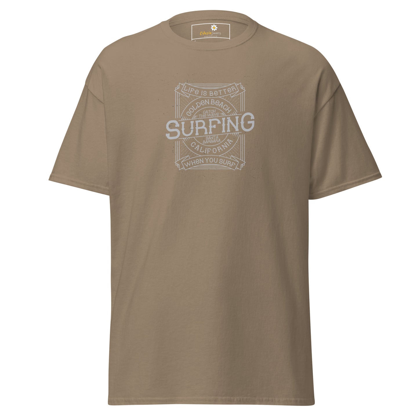 Unisex classic tee - SPORT GOLDEN BEACH SURFING - REGULAR