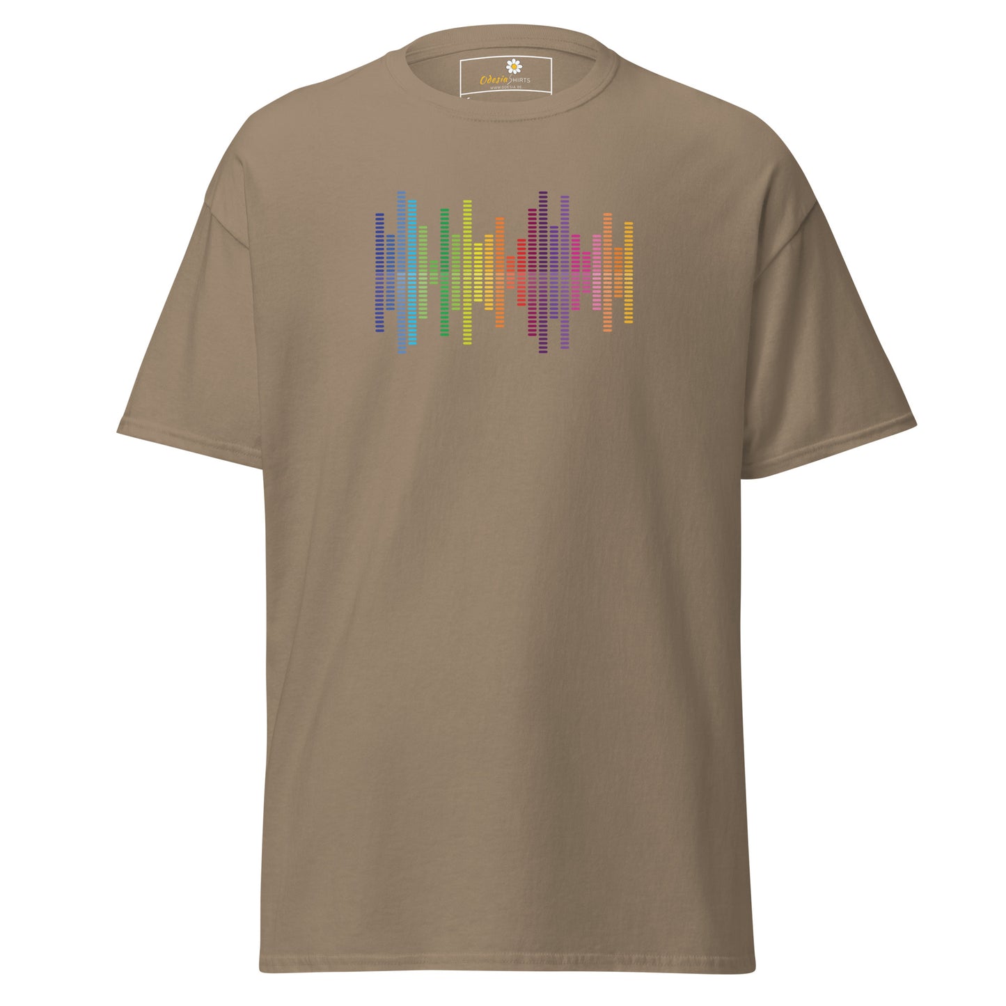 Unisex classic tee - MUSIC AUDIO SPECTRUM - REGULAR
