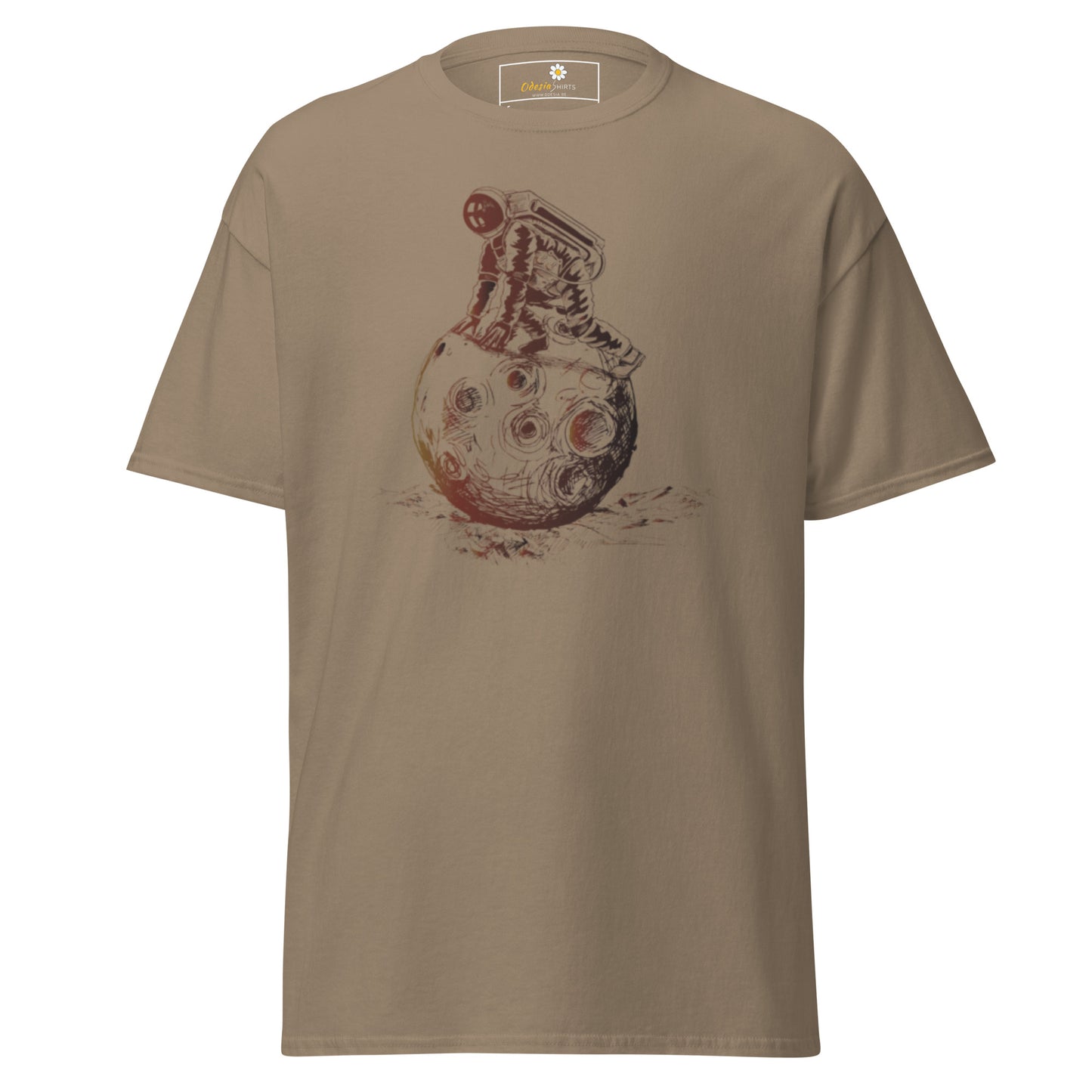 Unisex classic t-shirt - ASTRONAUT PLAYING SPACE - REGULAR