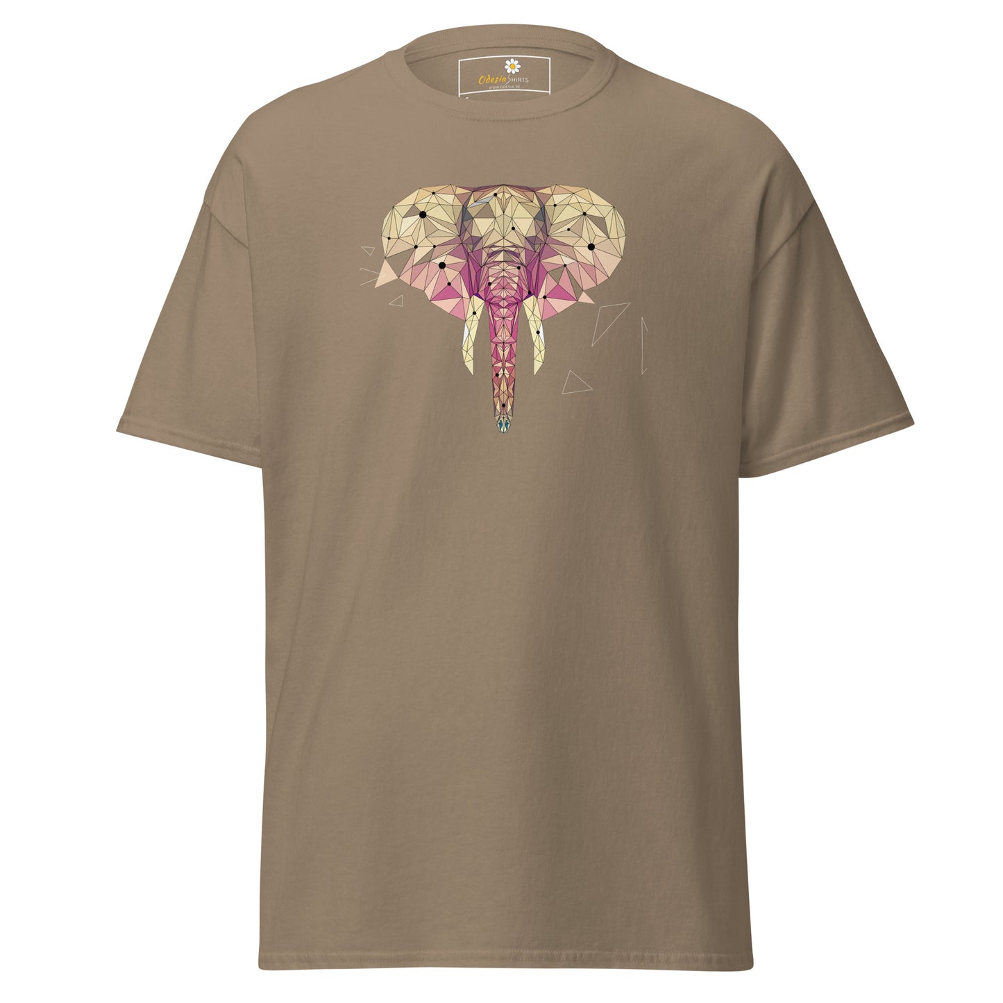 Unisex classic t-shirt - ABSTRACT WILD LIFE ELEPHANT - REGULAR