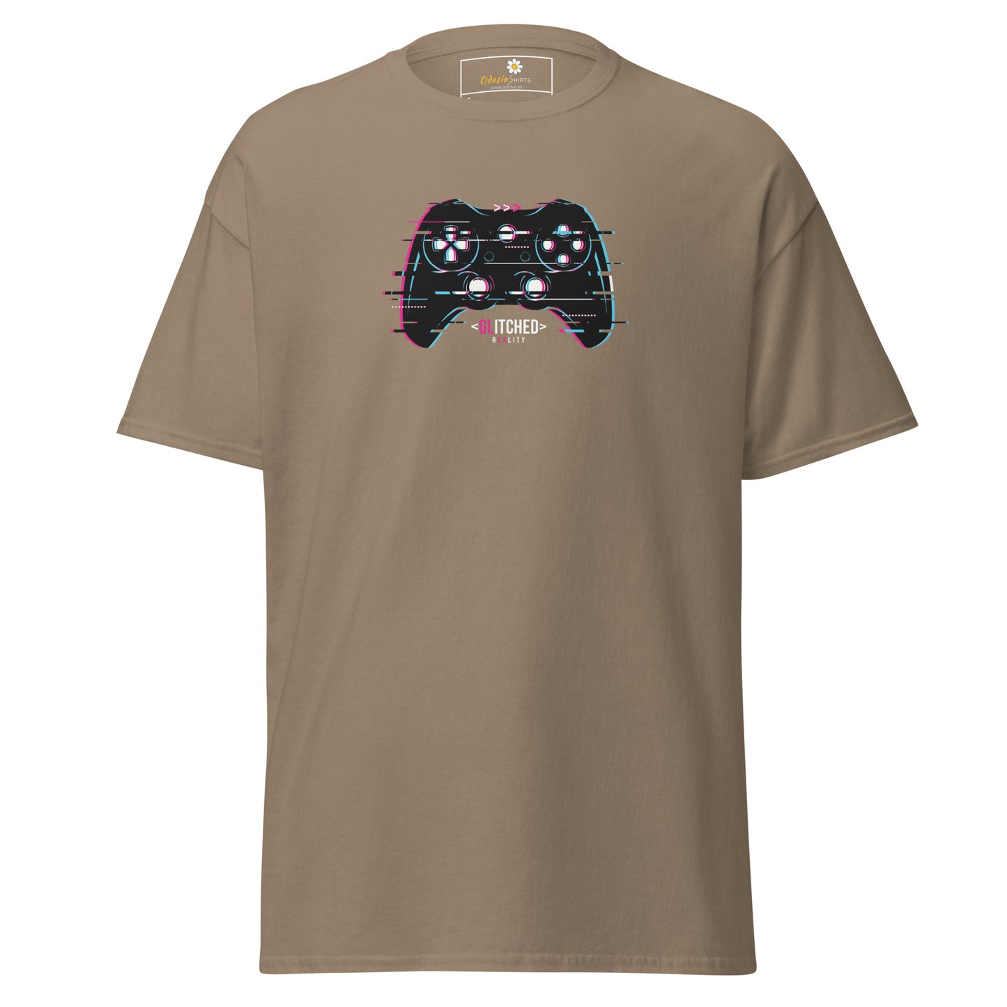 Unisex classic t-shirt - GAMERS GLITCHED CONTROLLER - REGULAR