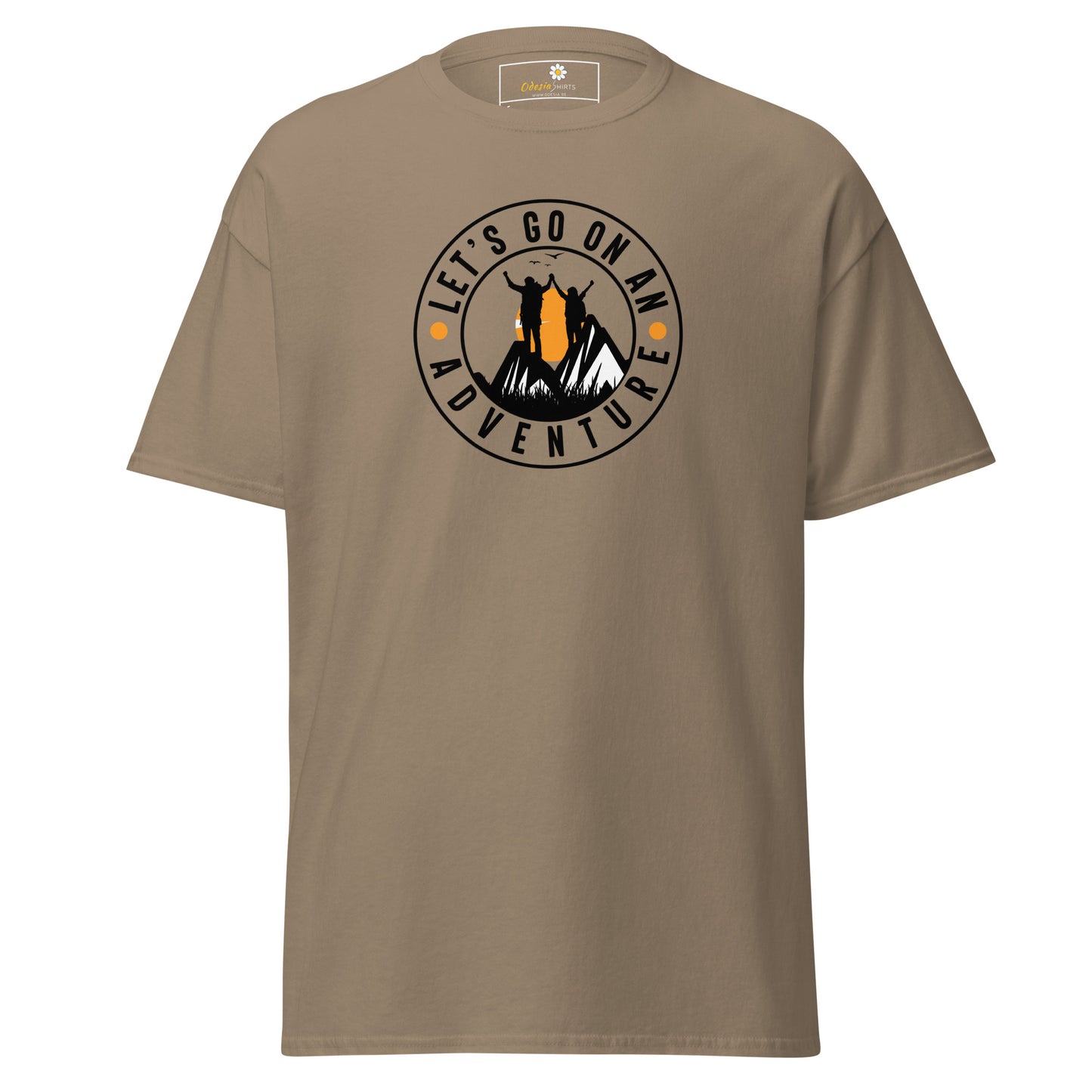 Unisex classic t-shirt - ADVENTURE GO ON - REGULAR