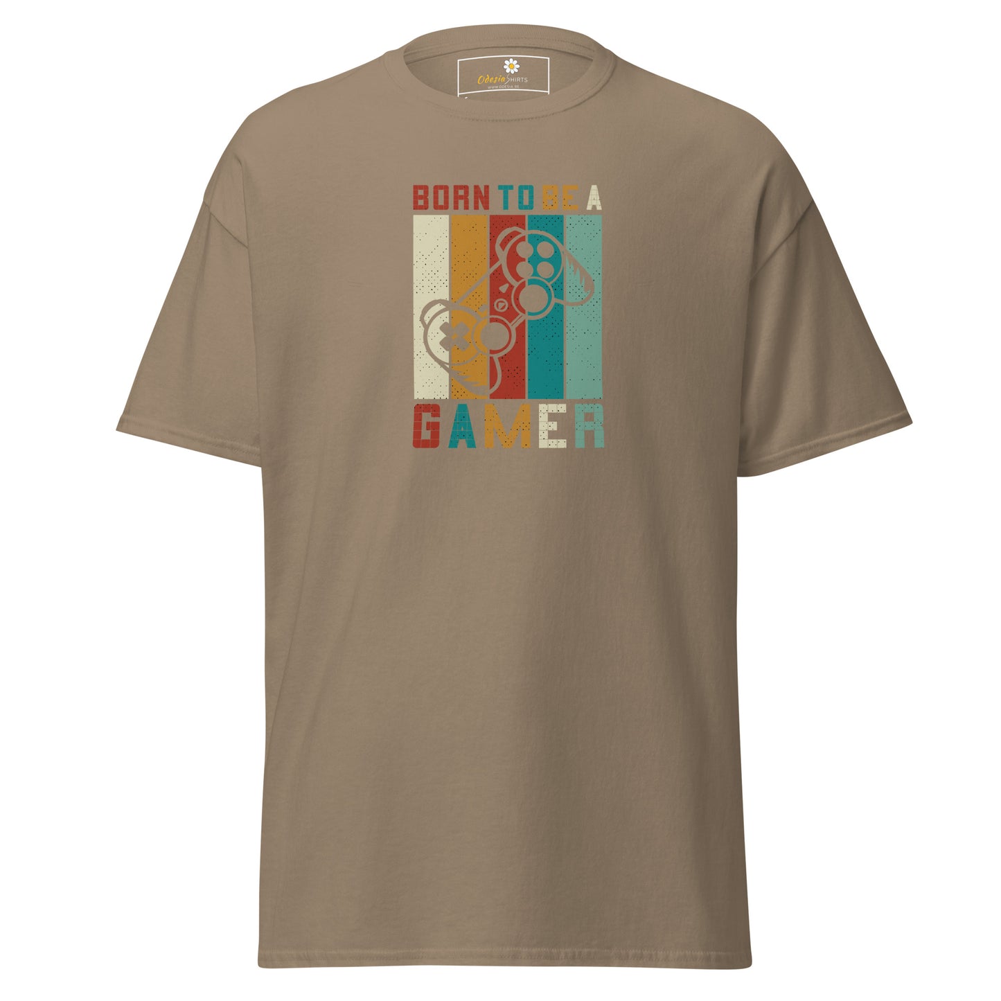 T-shirt classique unisexe - GAMERS BORN TO BE A GAMER - REGULAR
