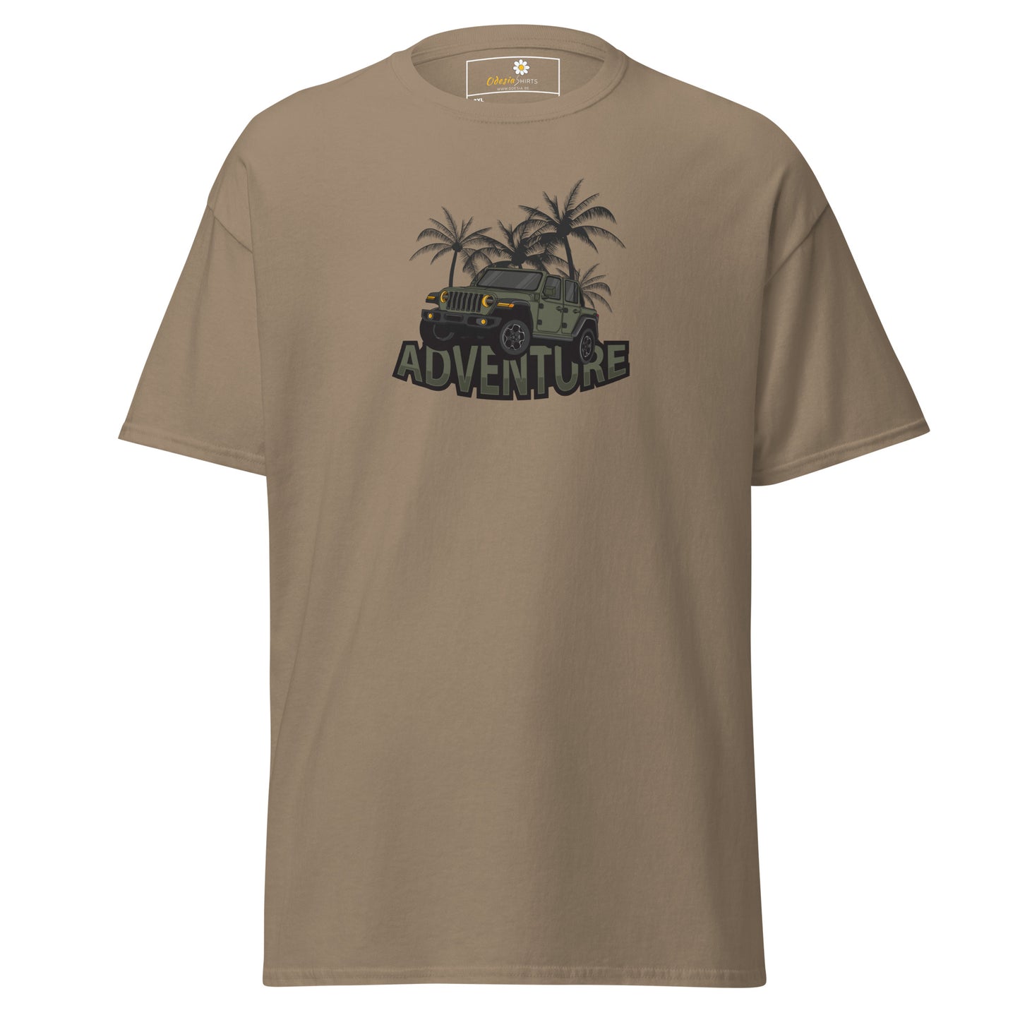 Unisex classic t-shirt - ADVENTURE OFF-ROAD 4x4 - BIG