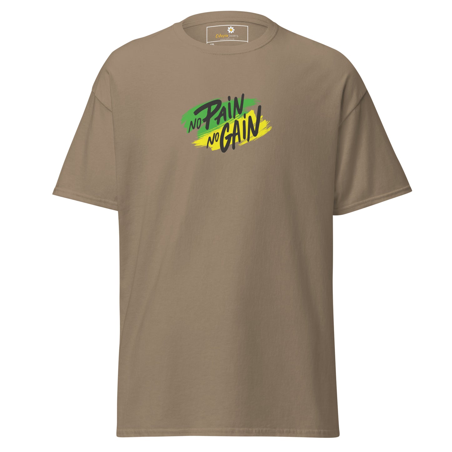 Unisex classic t-shirt - SPORT NO PAIN NO GAIN - BIG