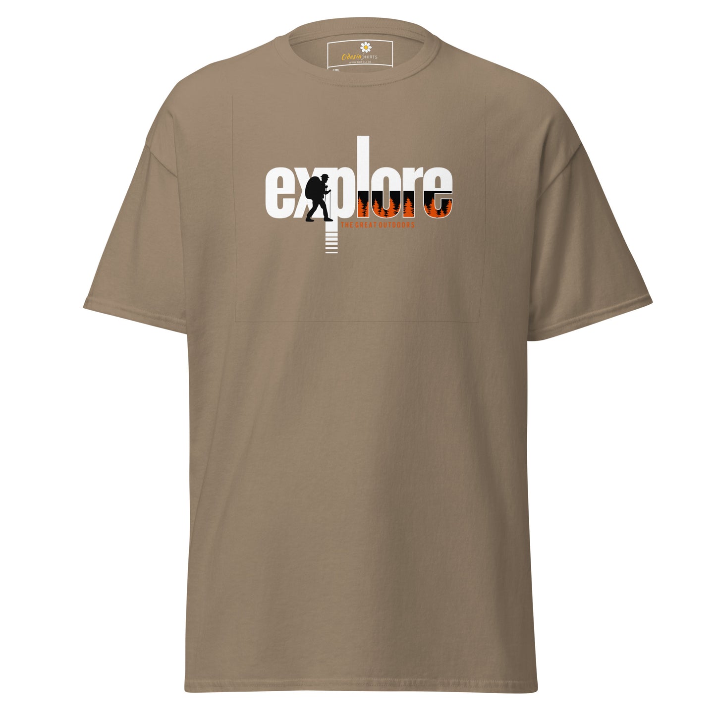 Unisex classic t-shirt - ADVENTURE EXPLORE - BIG