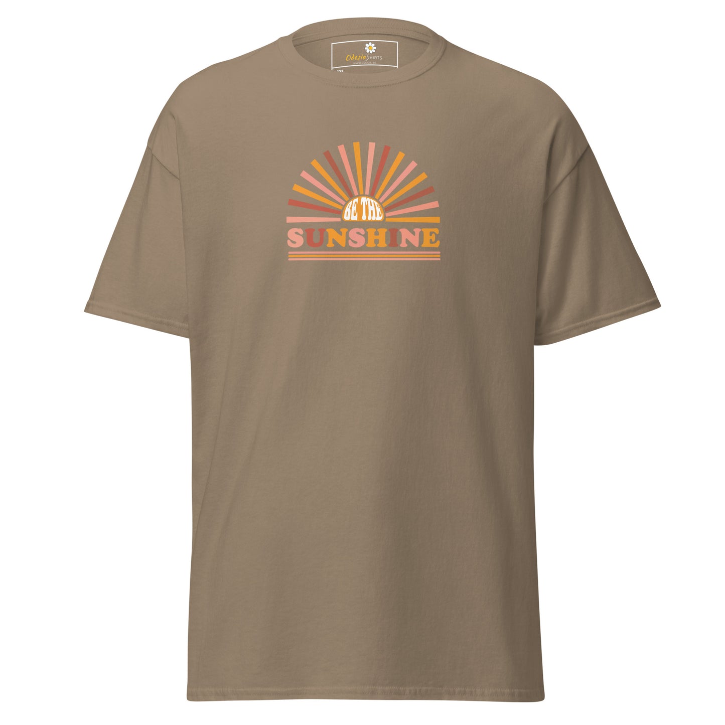 Heren klassiek t-shirt - SUMMER SUNSHINE - GROOT