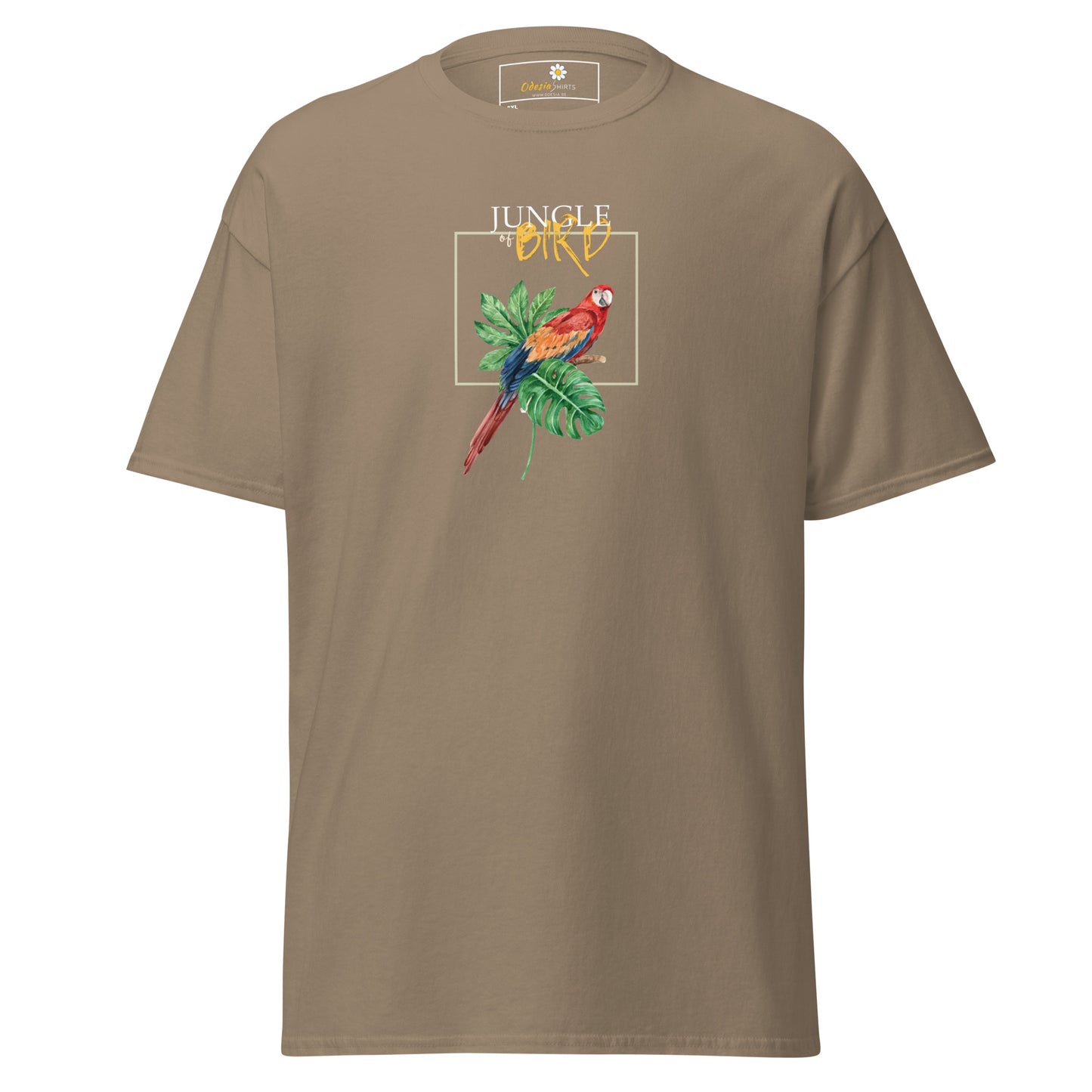 T-shirt classique pour homme - WILDLIFE JUNGLE BIRD - BIG