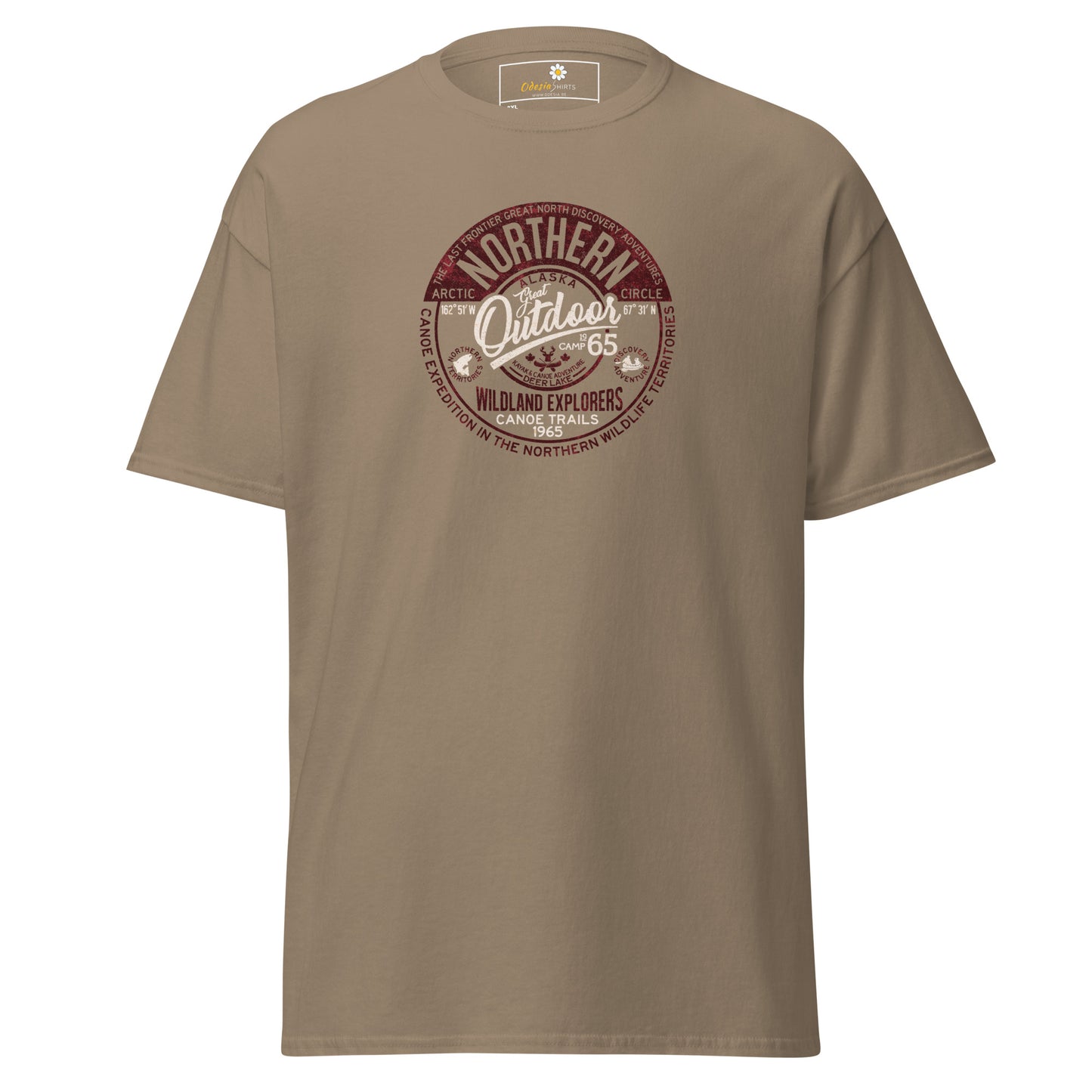 Unisex classic t-shirt - ADVENTURE NORTHERN OUTDOORS - BIG
