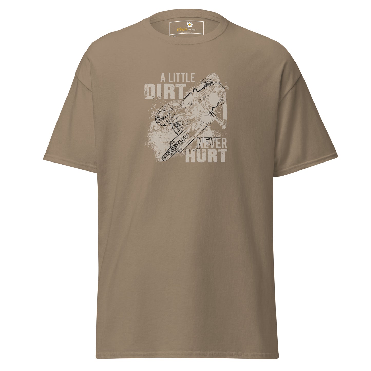 Unisex classic t-shirt - ADVENTURE DIRT NEVER HURT - BIG
