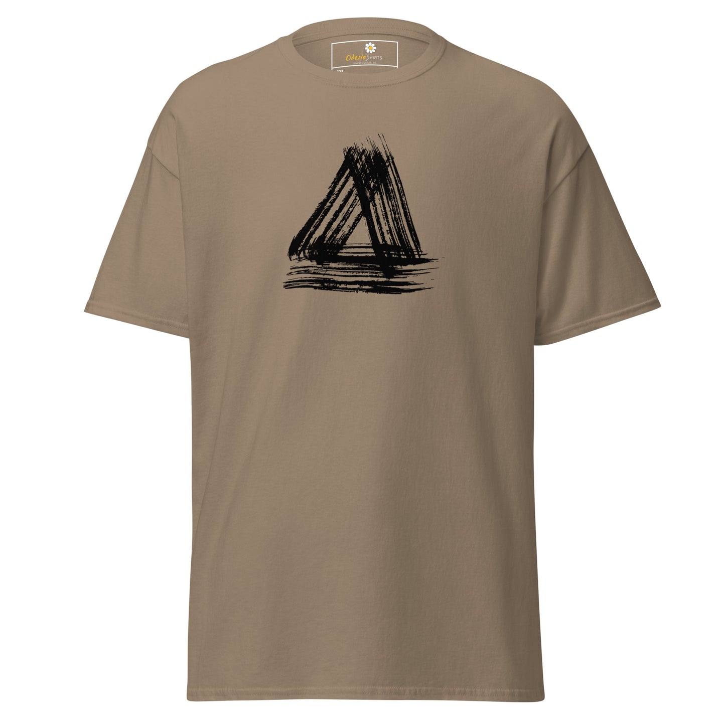 Unisex classic t-shirt - ABSTRACT TRIANGLE - BIG