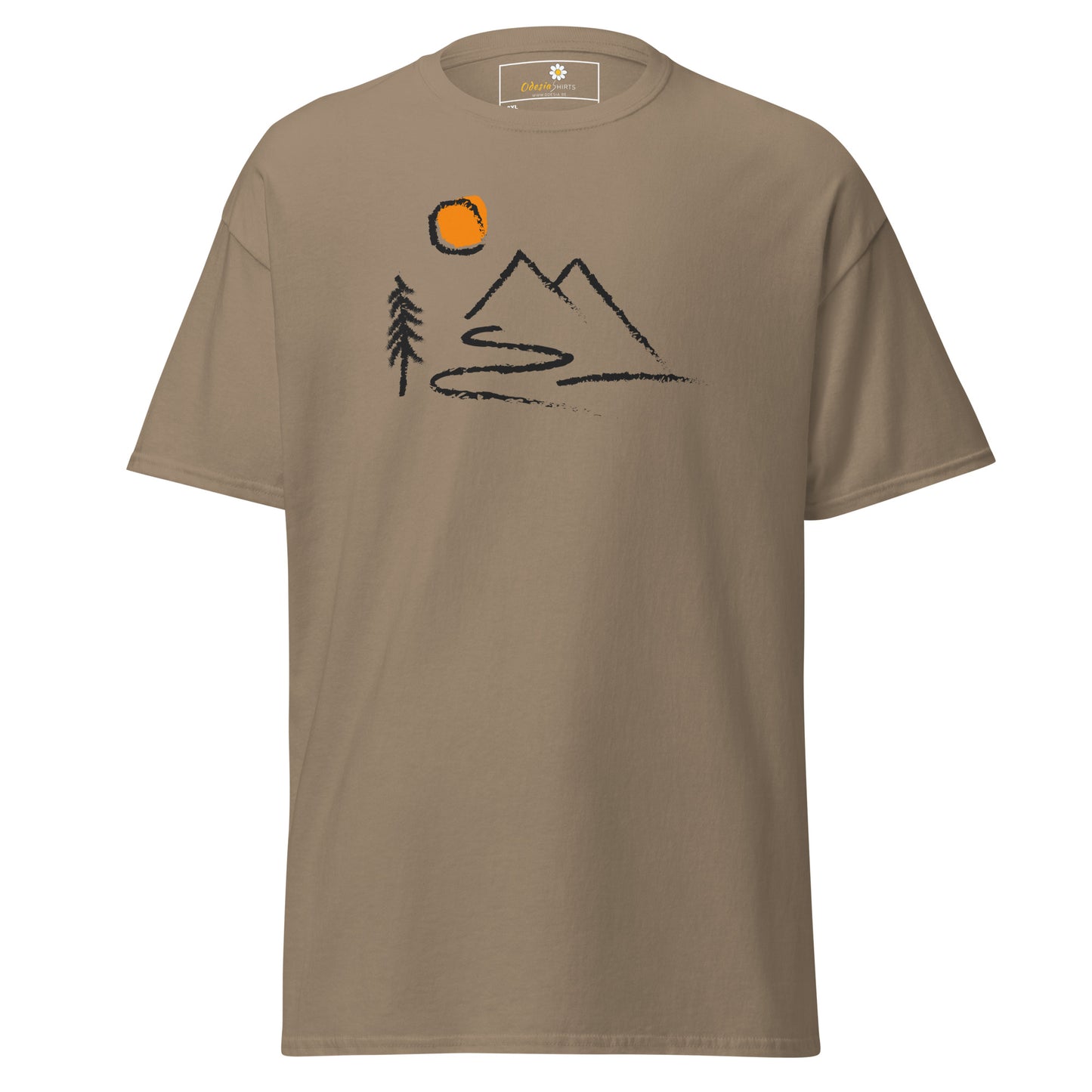 Unisex classic t-shirt - ADVENTURE OIUTDOORS FUN - BIG