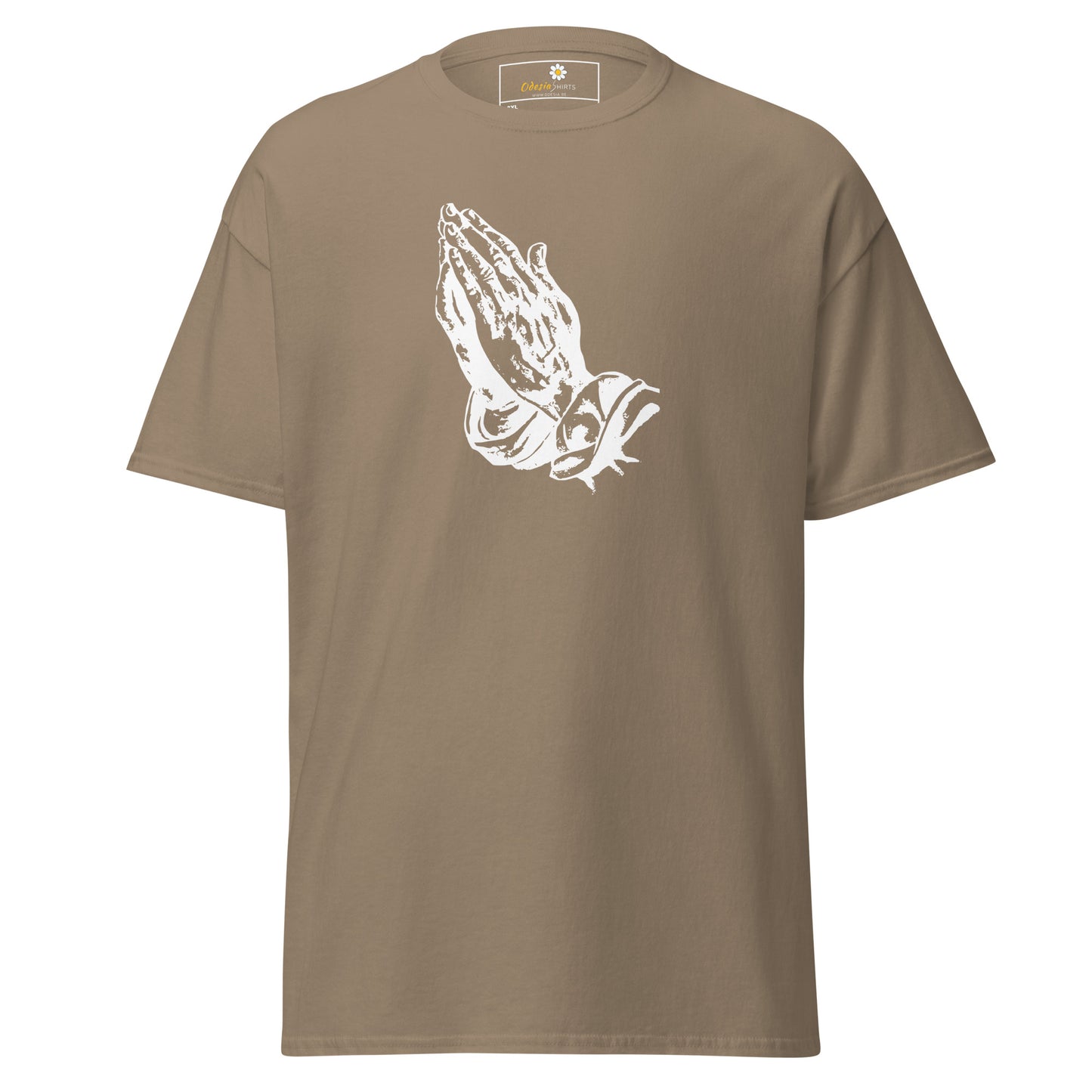 Unisex classic t-shirt - SPIRITUAL PRAYING HANDS - BIG