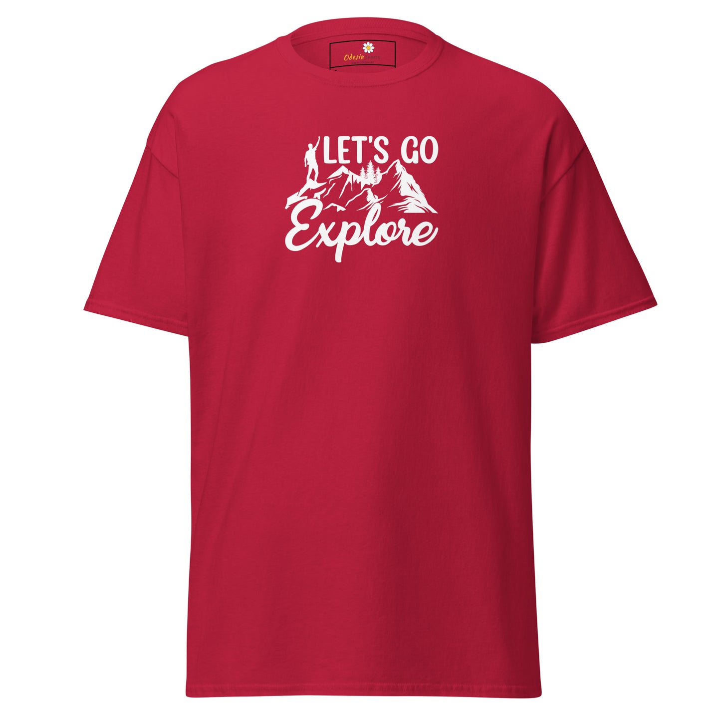 Unisex classic tee - ADVENTURE LETS GO EXPLORE - REGULAR