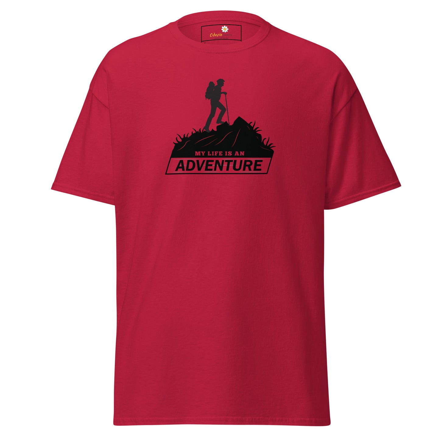 Unisex classic t-shirt - ADVENTURE MOUNTAIN - REGULAR