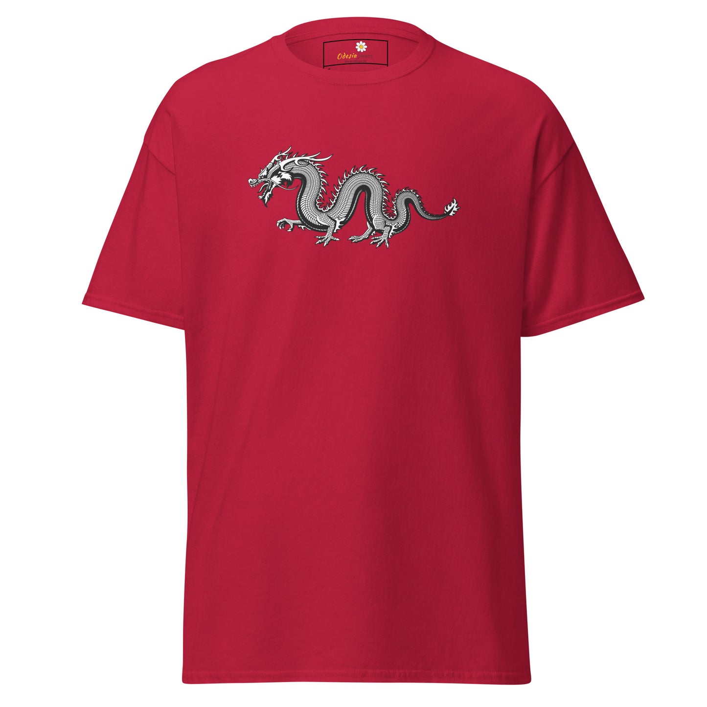 T-shirt classique unisexe - DRAGON GRIS MYSTIQUE - RÉGULIER