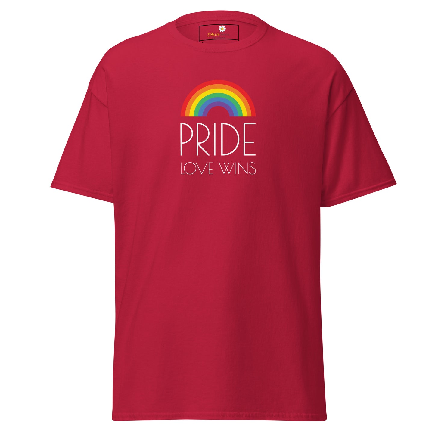 Unisex classic t-shirt - LGBTQ PRIDE LOVE WINS - REGULAR