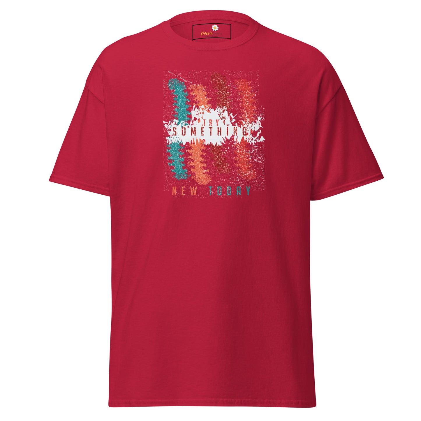 T-shirt classique unisexe - Lignes de couleurs abstraites - Standard