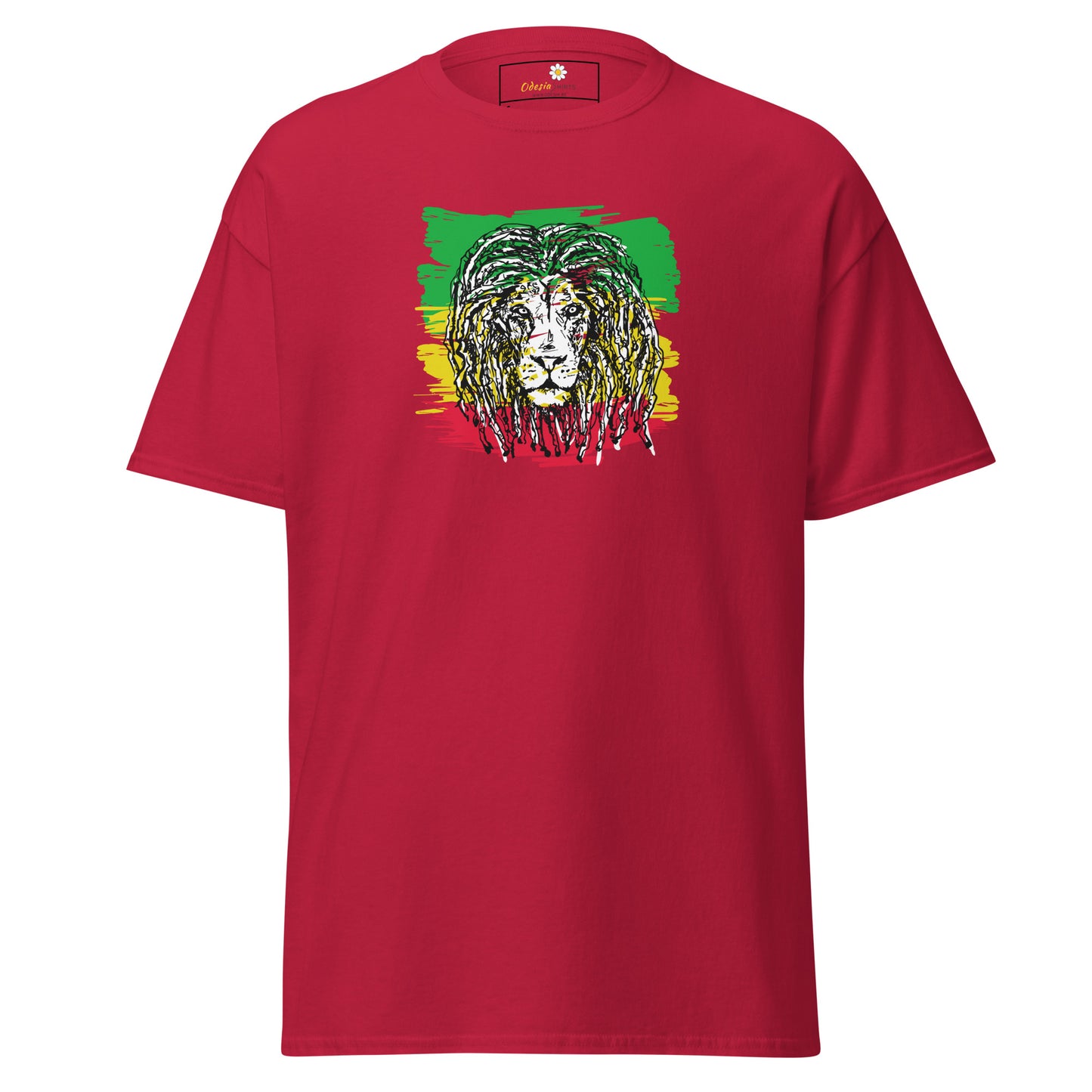 Unisex classic t-shirt - WILD LIFE MUSIC LION REGGAE - REGULAR