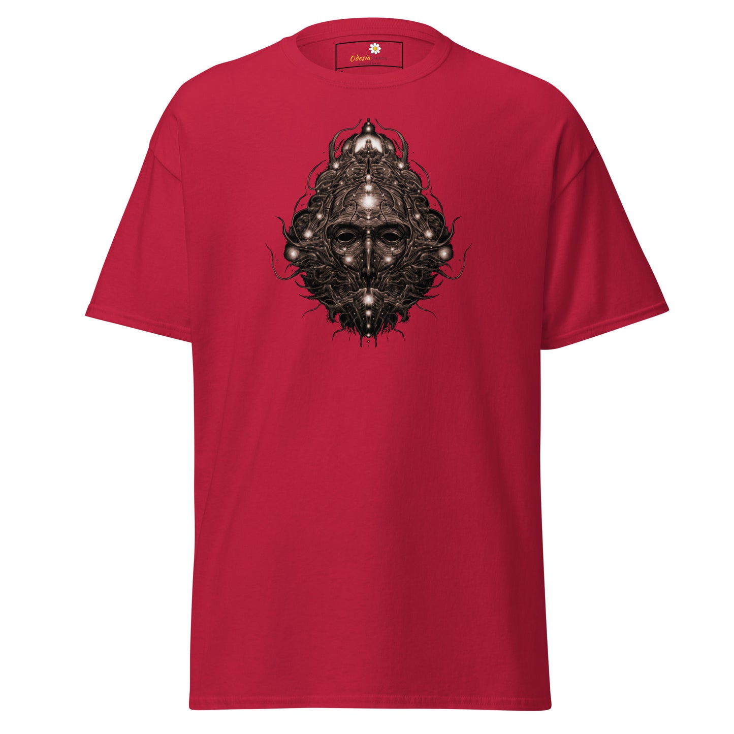 Unisex classic t-shirt - ABSTRACT HUMAN FACE - REGULAR