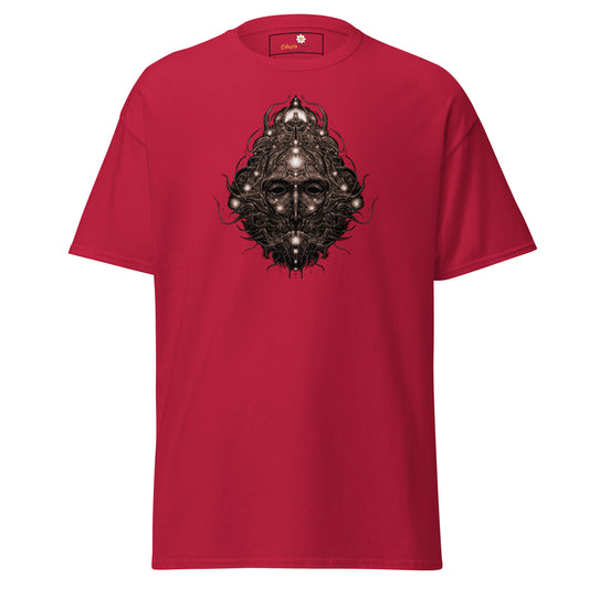 Unisex classic t-shirt - ABSTRACT HUMAN FACE - REGULAR