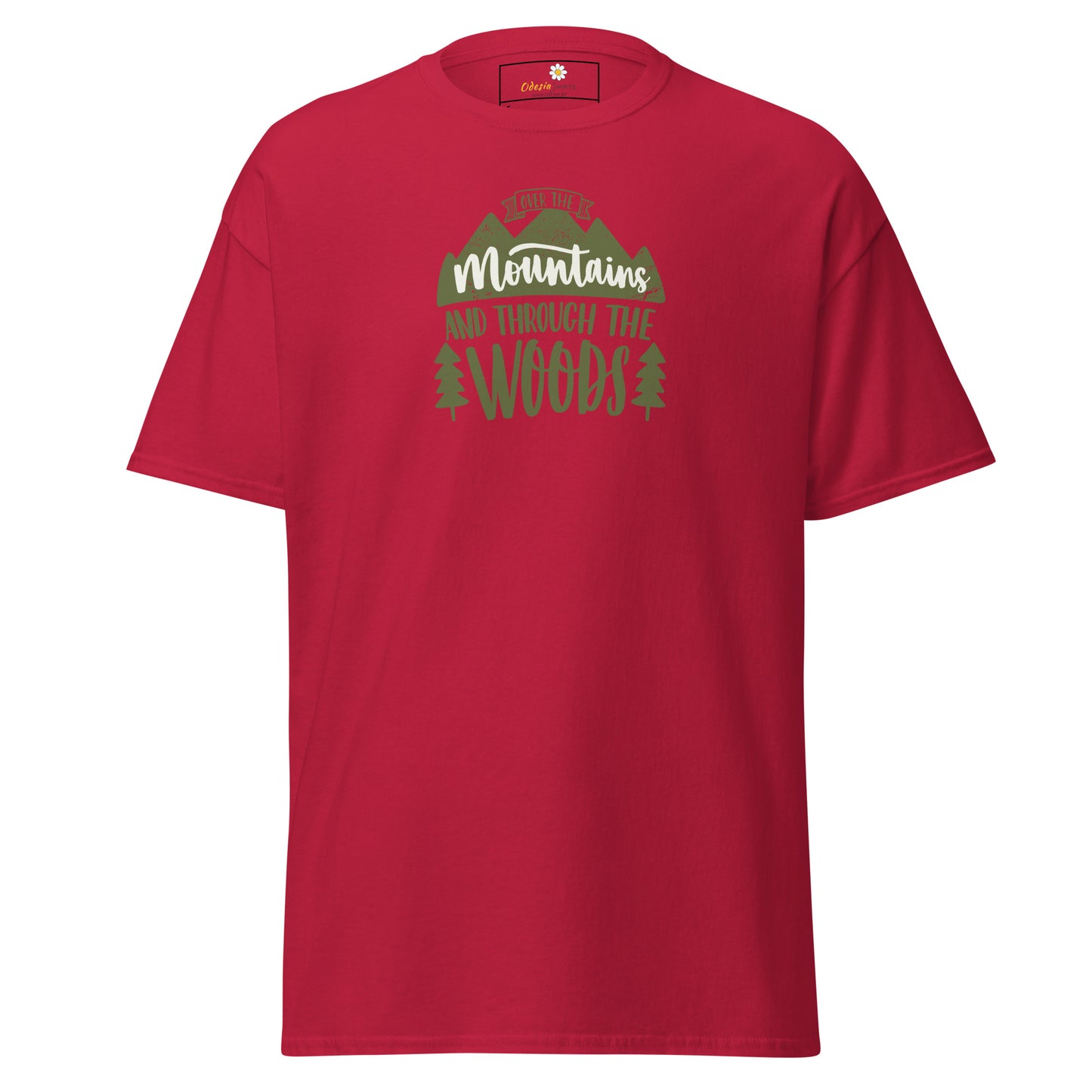 Unisex classic t-shirt - ADVENTURE MOUNTAIN WOODS - REGULAR