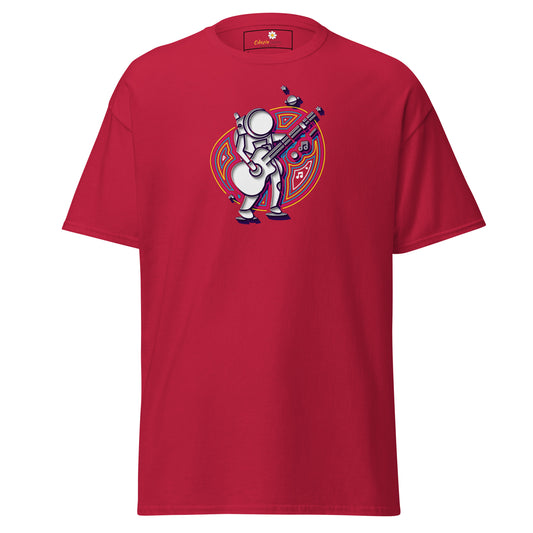 T-shirt classique unisexe - ASTRONAUT MUSIC GUITARE - REGULAR