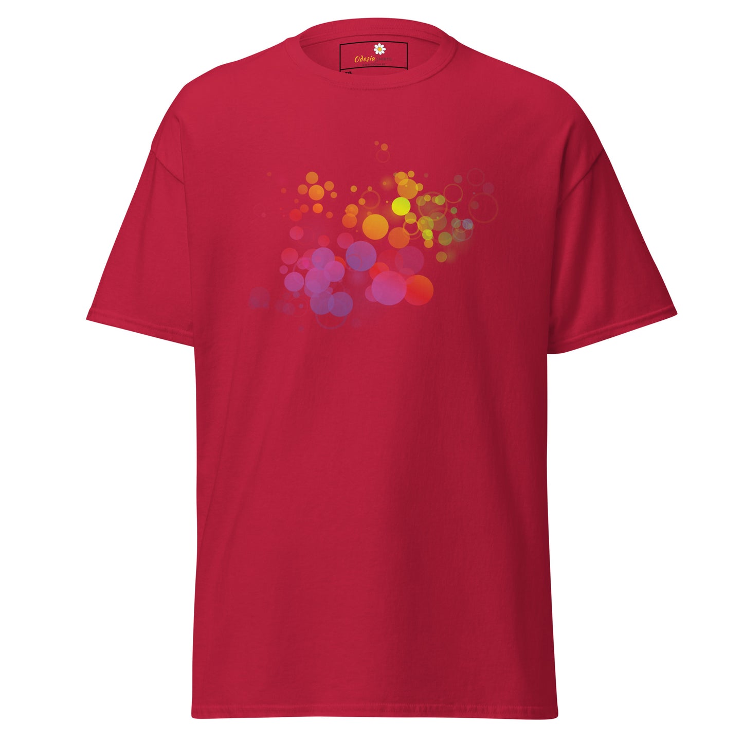 T-shirt classique unisexe - BULLES ABSTRAITES - GRANDES