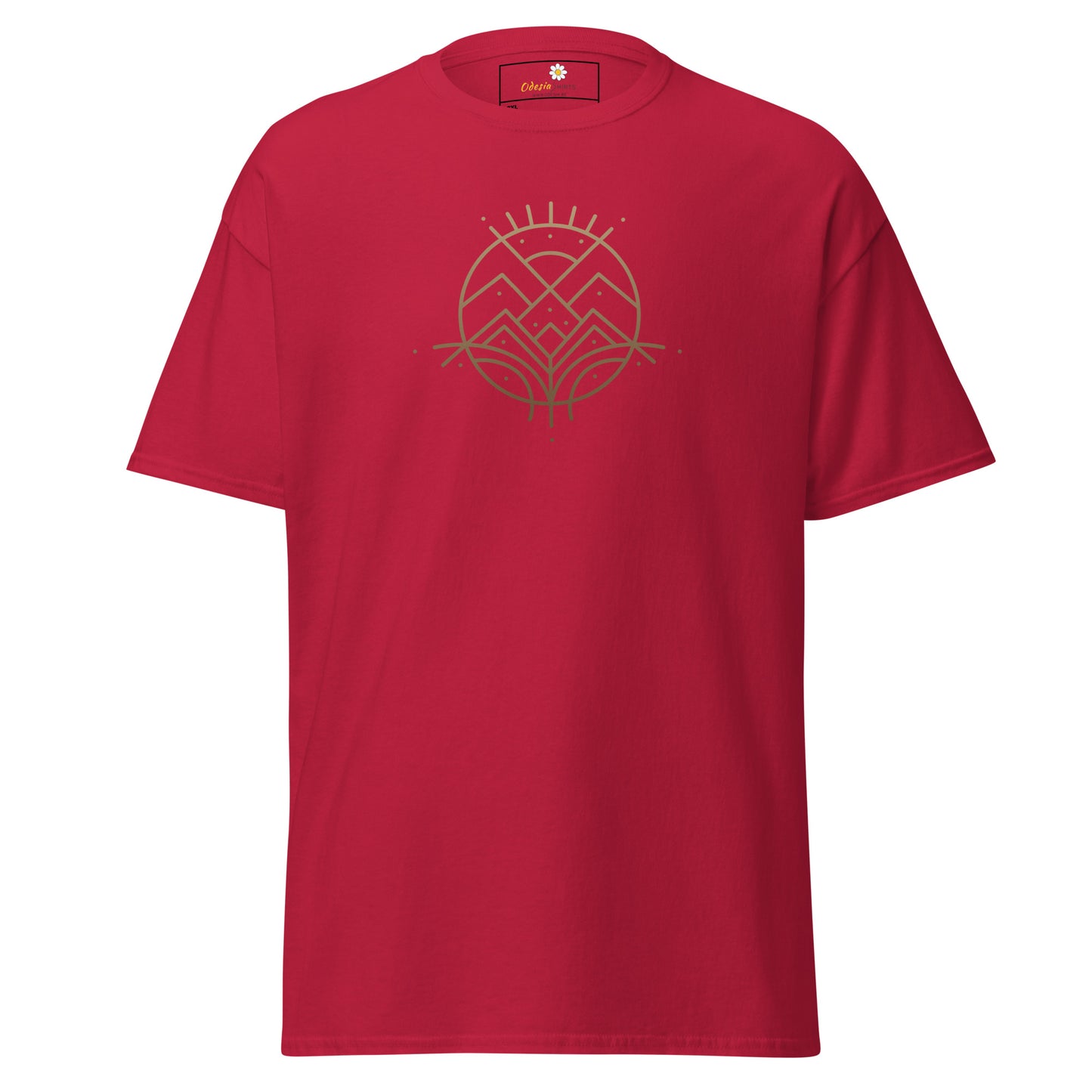 Unisex classic t-shirt - ABSTRACT LANDSCAPE - BIG