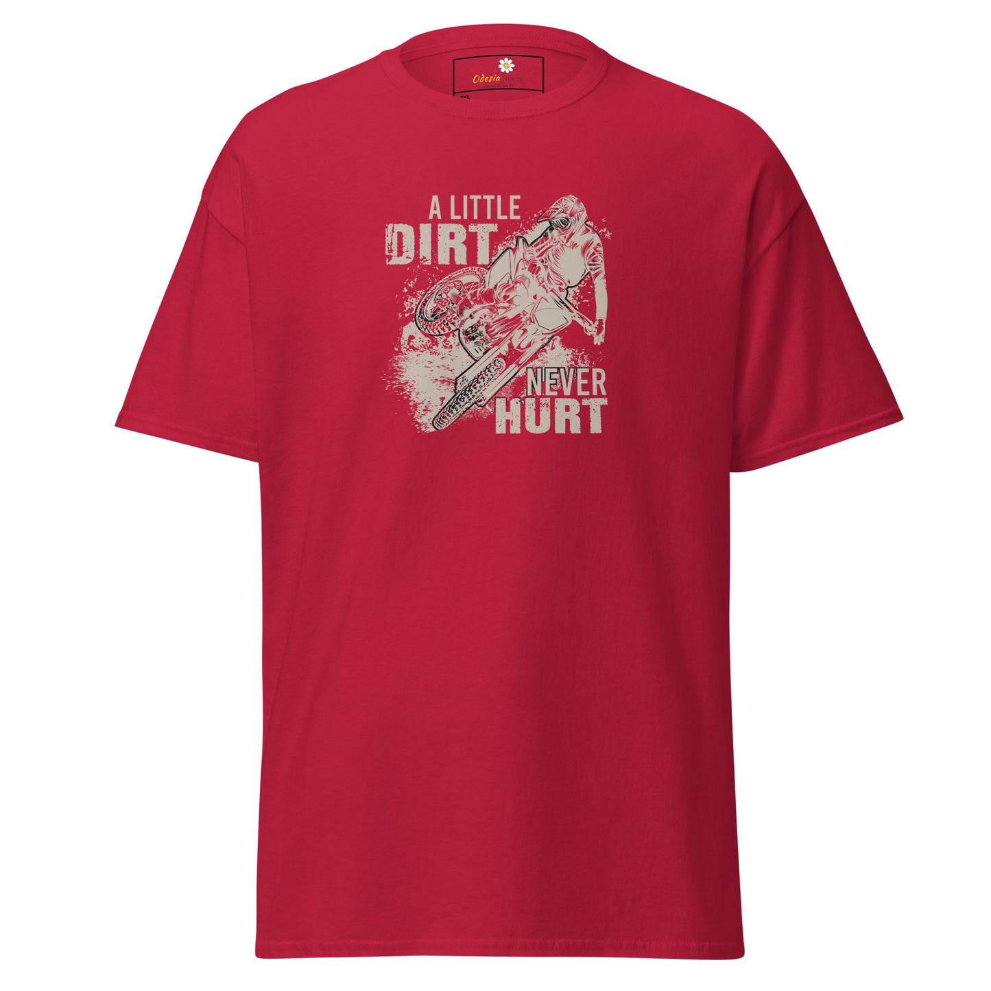 Unisex classic t-shirt - ADVENTURE DIRT NEVER HURT - BIG