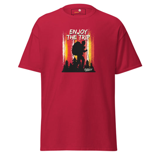 Unisex classic t-shirt - ADVENTURE ENJOY THE TRIP - BIG