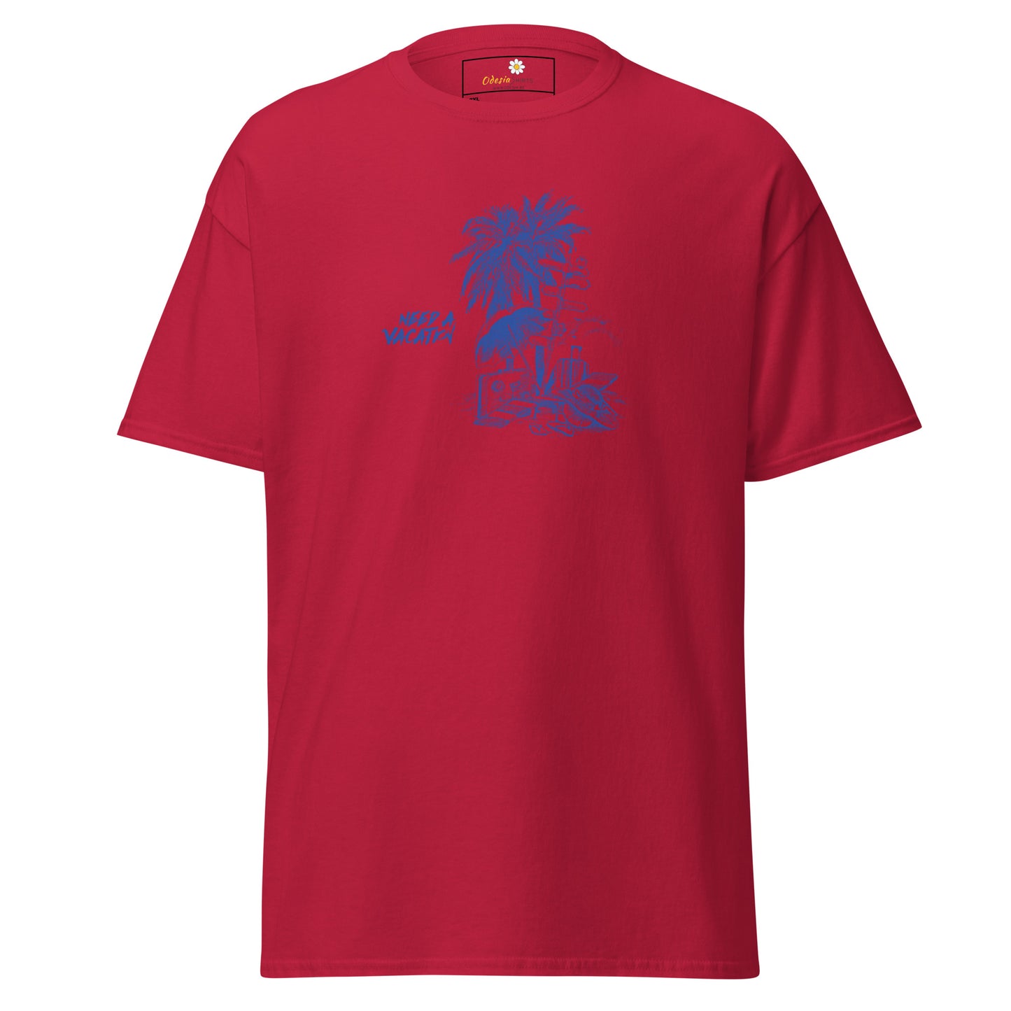 T-shirt classique pour homme - SUMMER NEED A VACATION - BIG