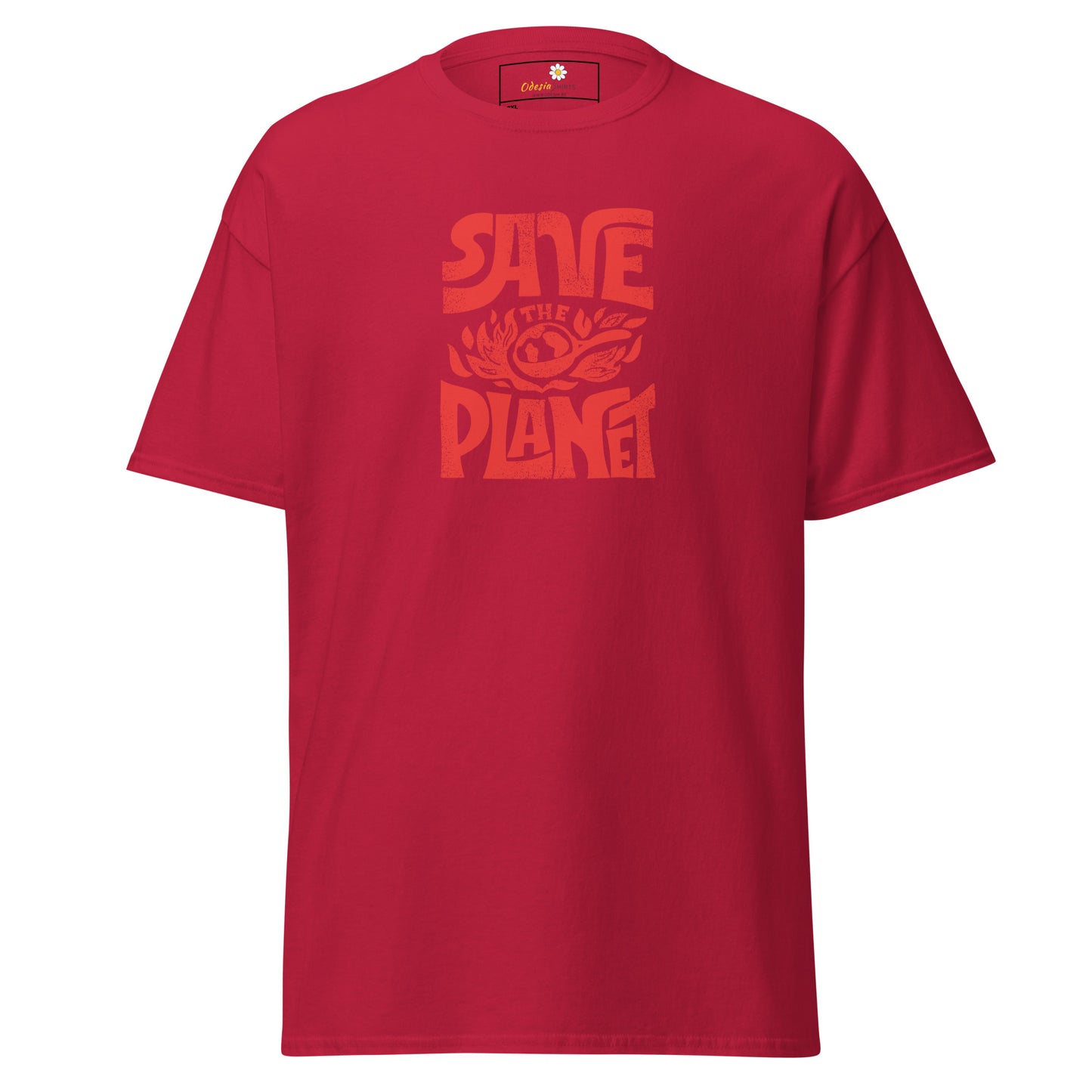 Unisex classic t-shirt - ECOLOGY SAVE THE PLANET - BIG